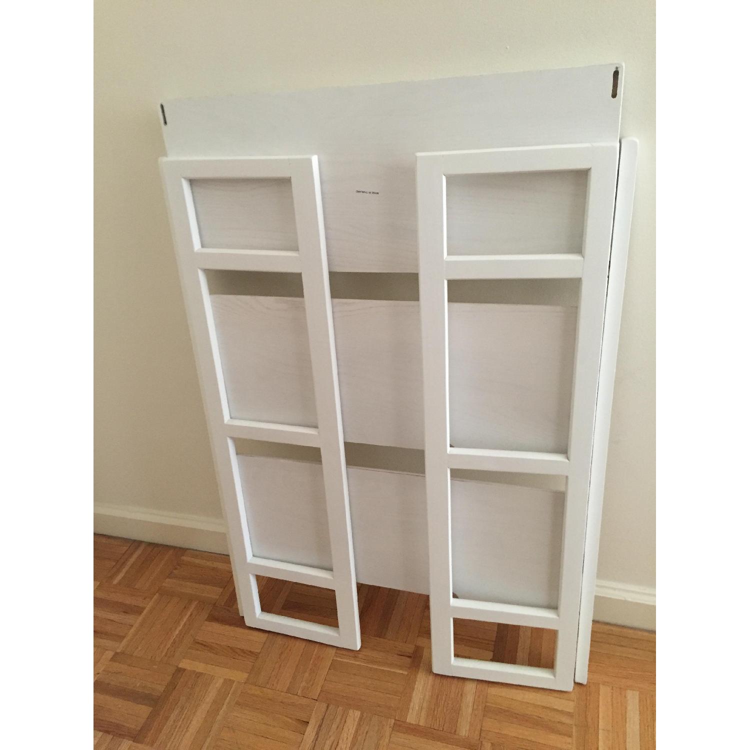 Container Store Solid Wood Folding Bookcase - image-5