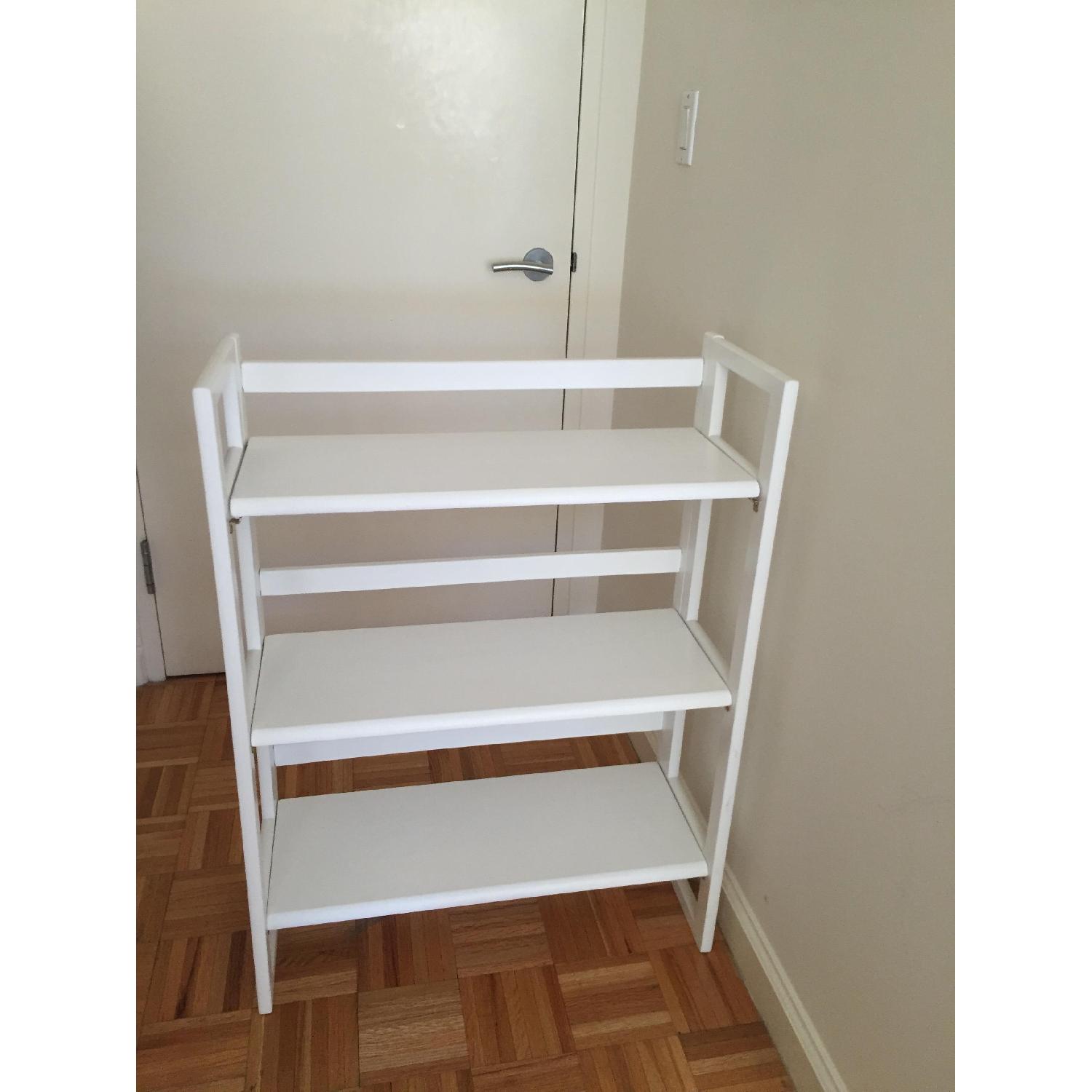 Container Store Solid Wood Folding Bookcase - image-7