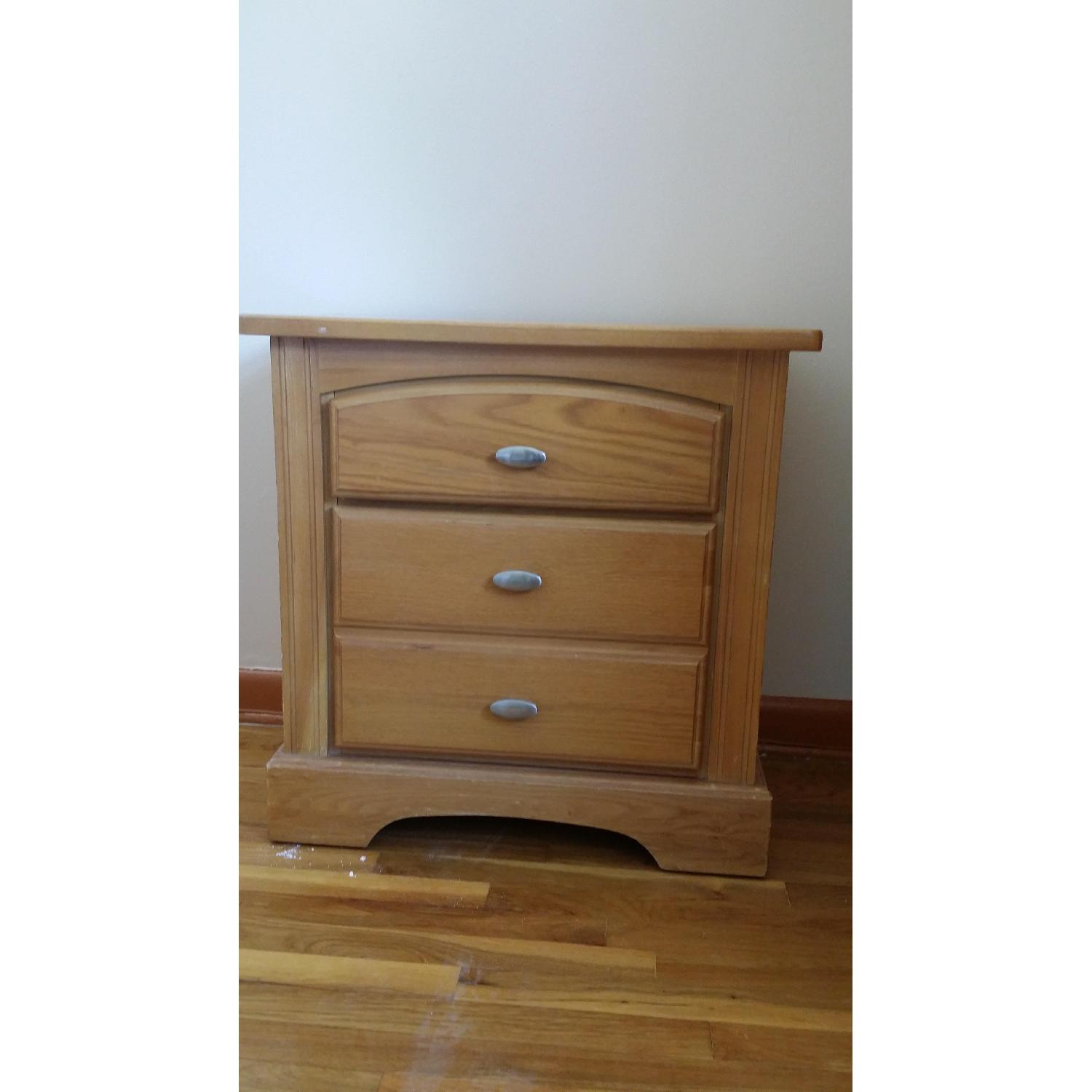 Seaman's Furniture Lakeside Oakwood Nightstands - image-1