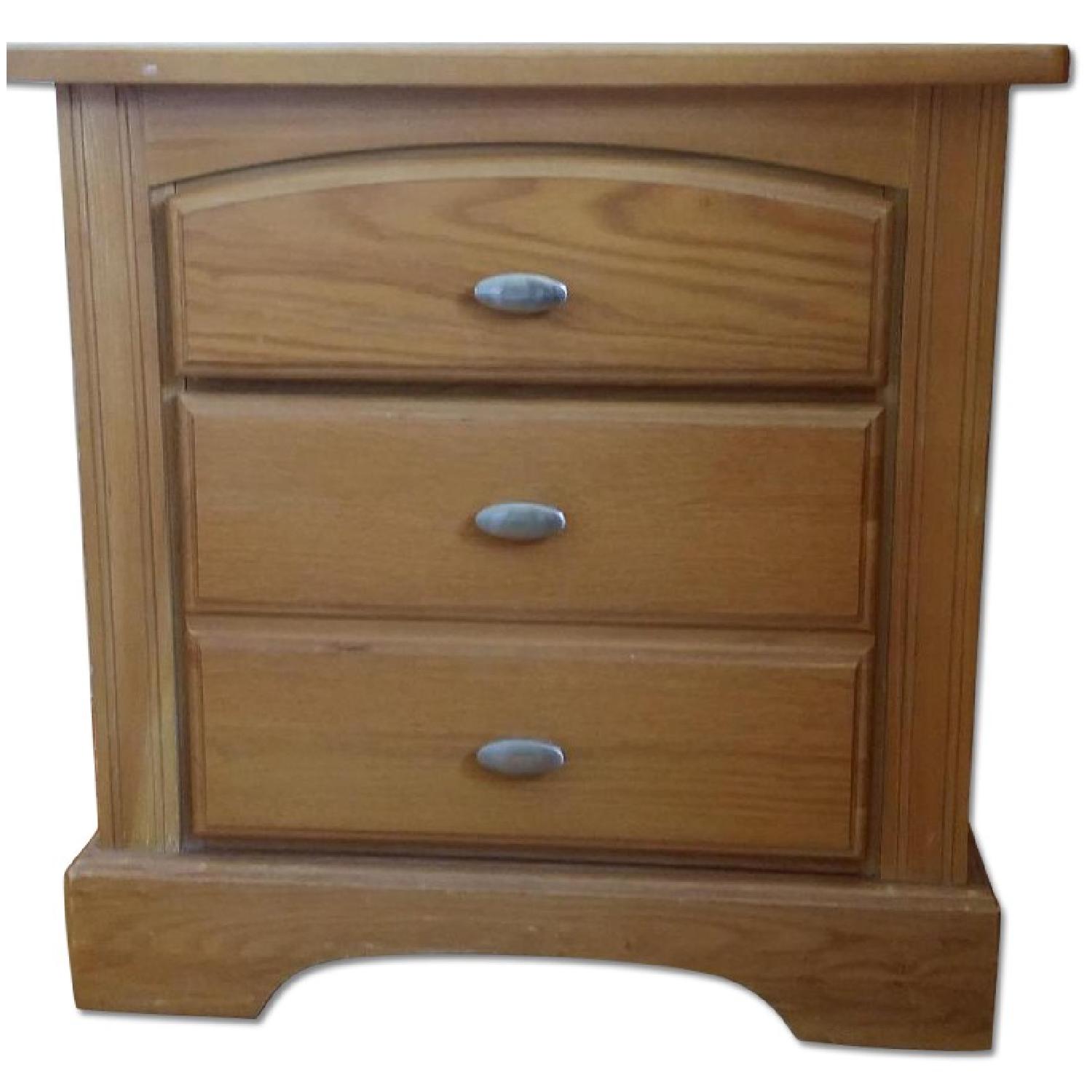 Seaman's Furniture Lakeside Oakwood Nightstands - image-0