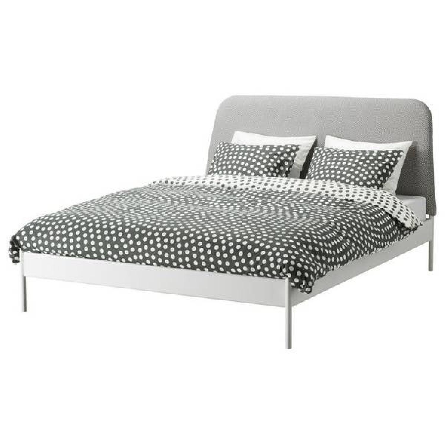 Ikea Duken Full Size Bed w/ Headboard & Slats - image-5