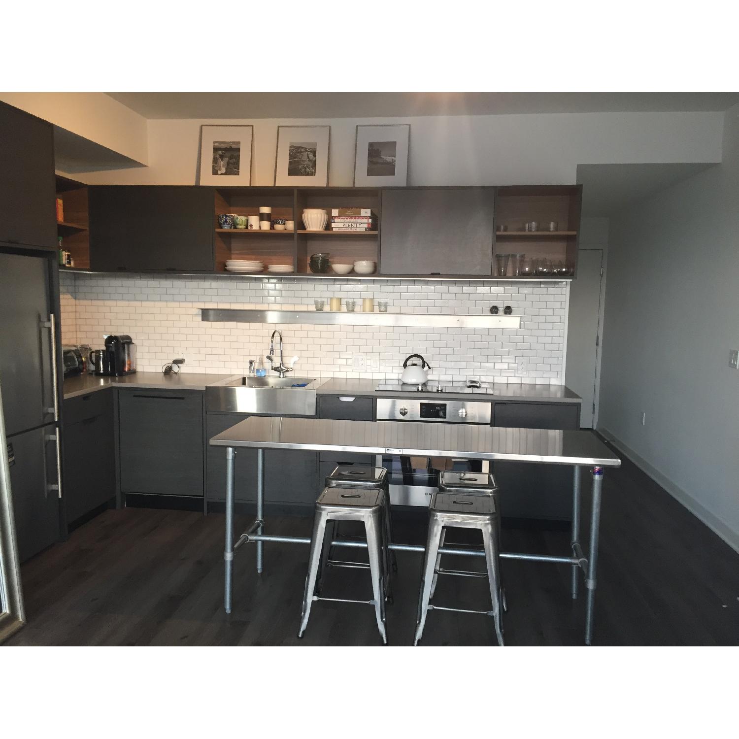 Gunmetal Bar Stools - image-1