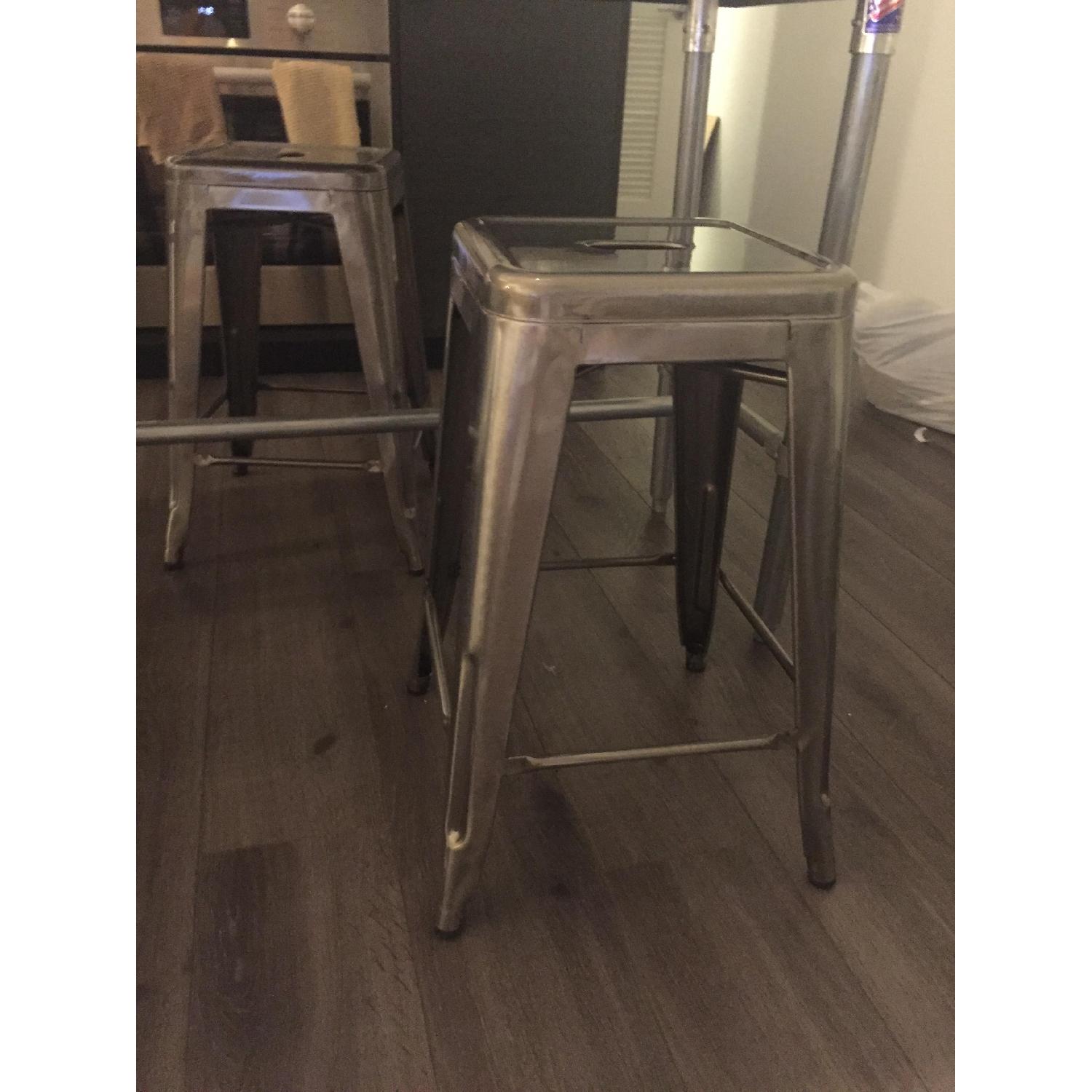Gunmetal Bar Stools - image-2