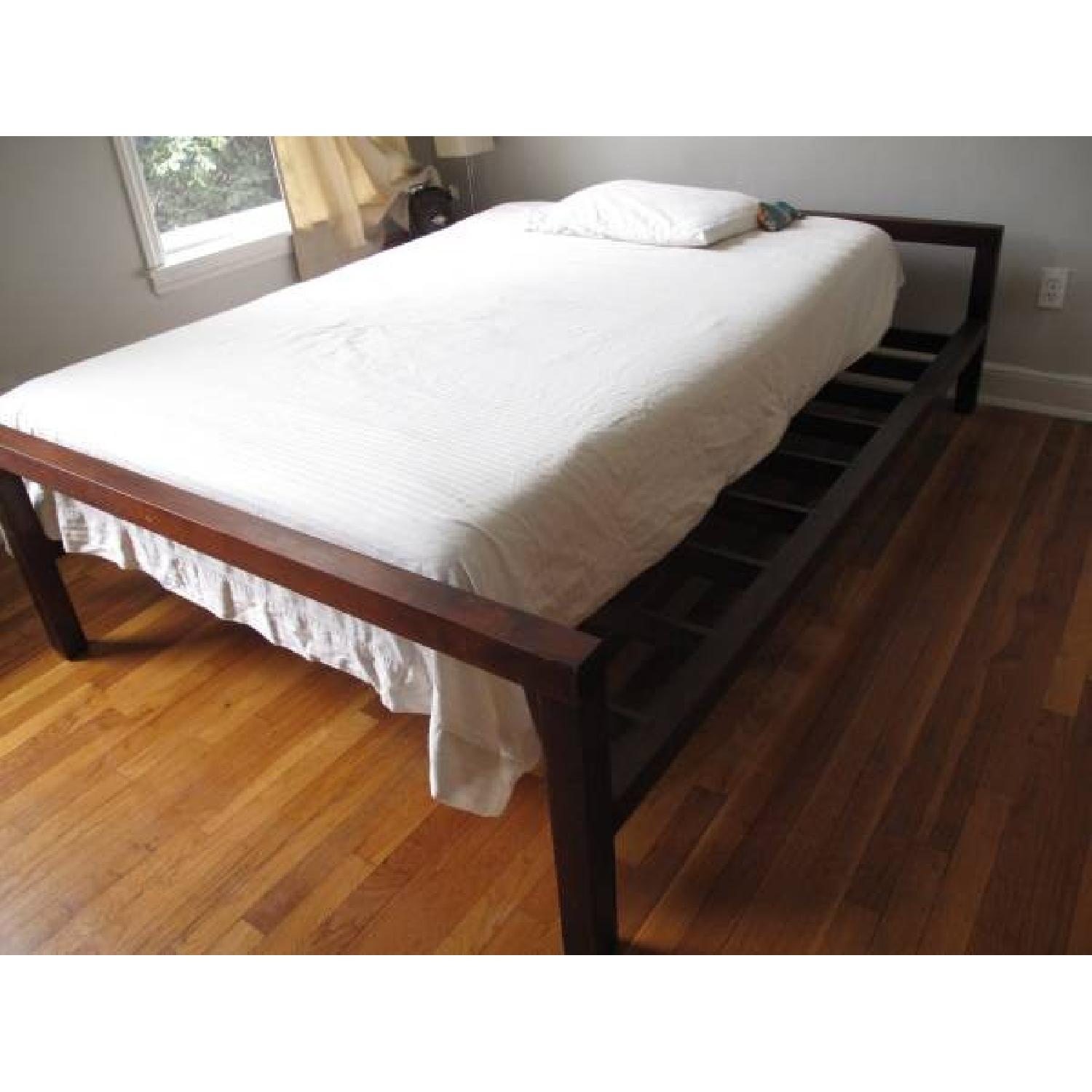 Solid Mahogany Bed Frame - image-2