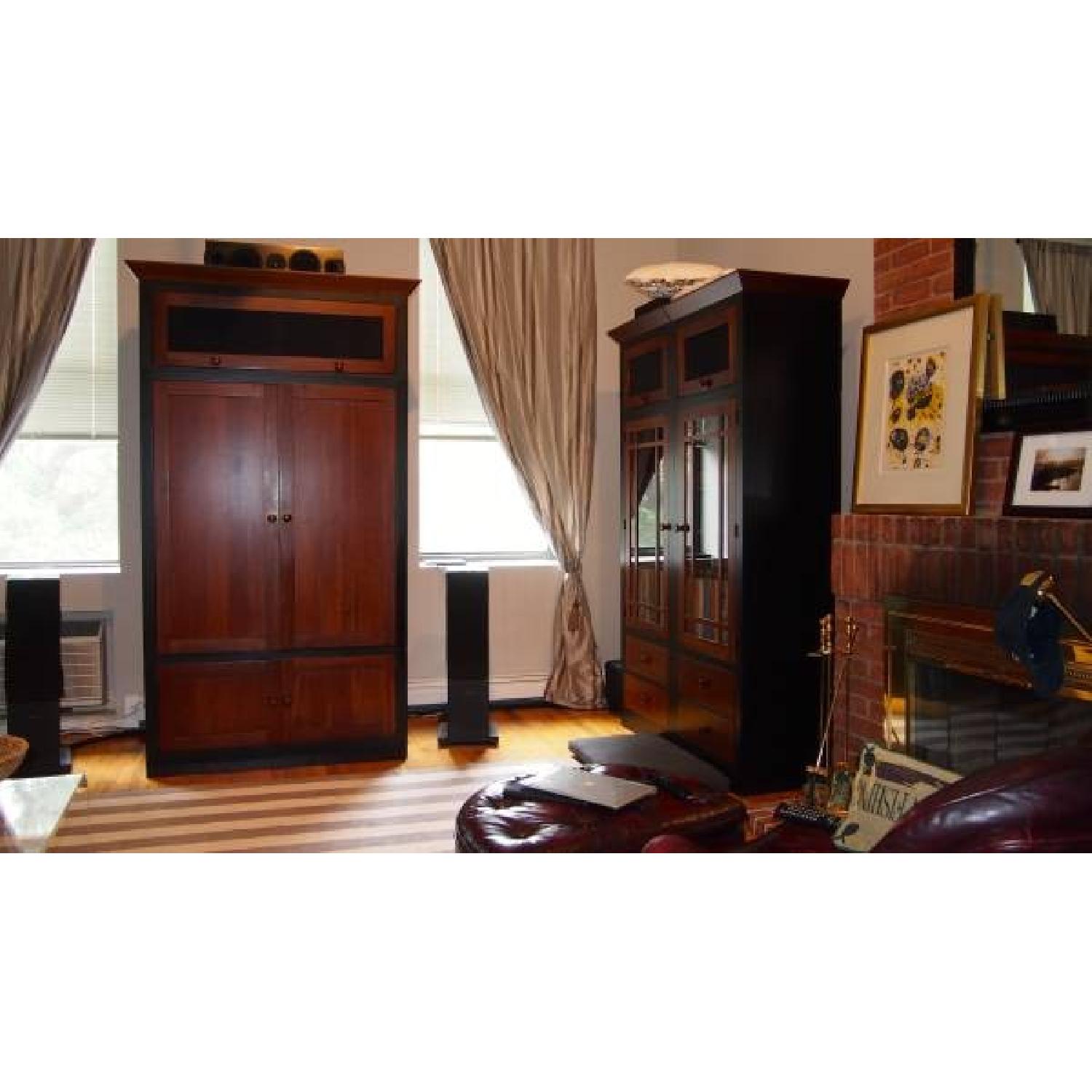 Ethan Allen Entertainment Center - image-1