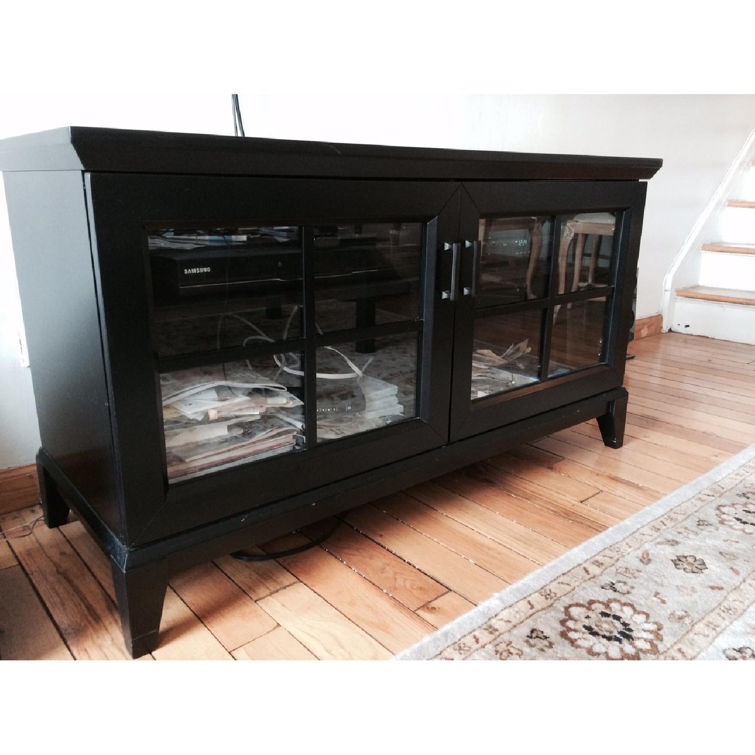 Crate & Barrel Entertainment Center - image-1