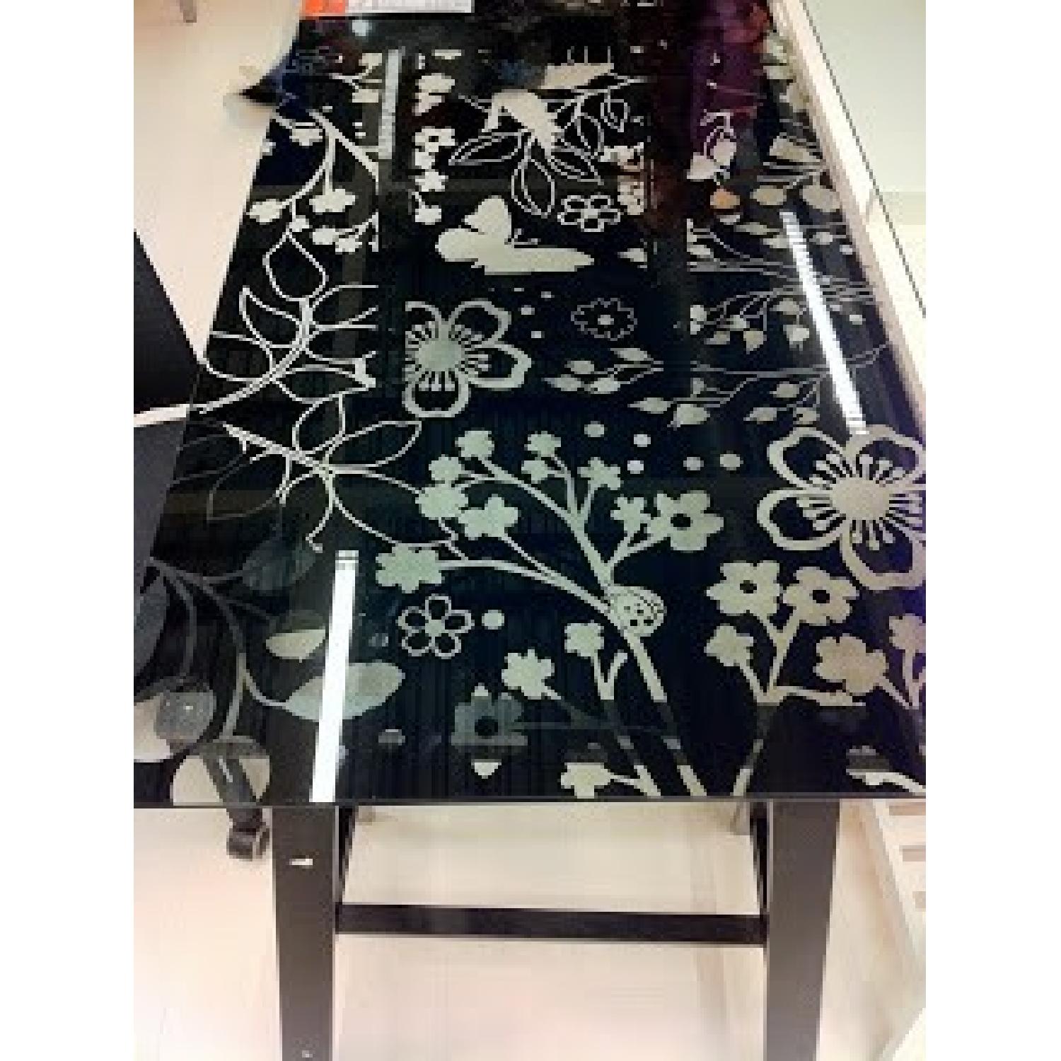 Ikea Glass Top Desk - image-1