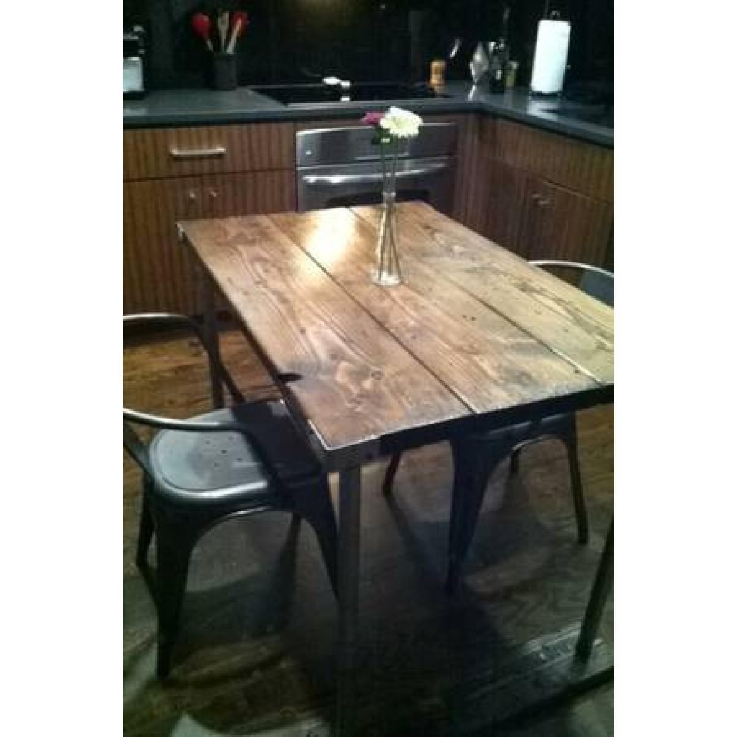 Rustic Reclaimed Dining Room Table AptDeco