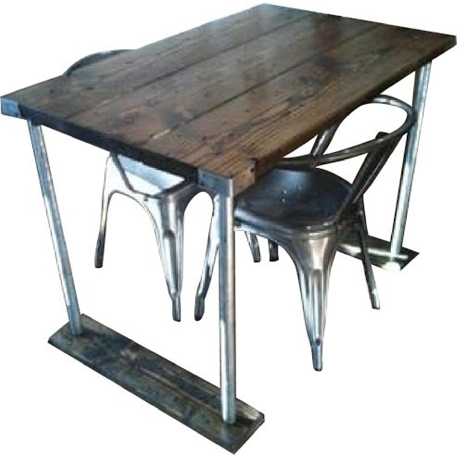 Rustic Reclaimed Dining Room Table AptDeco
