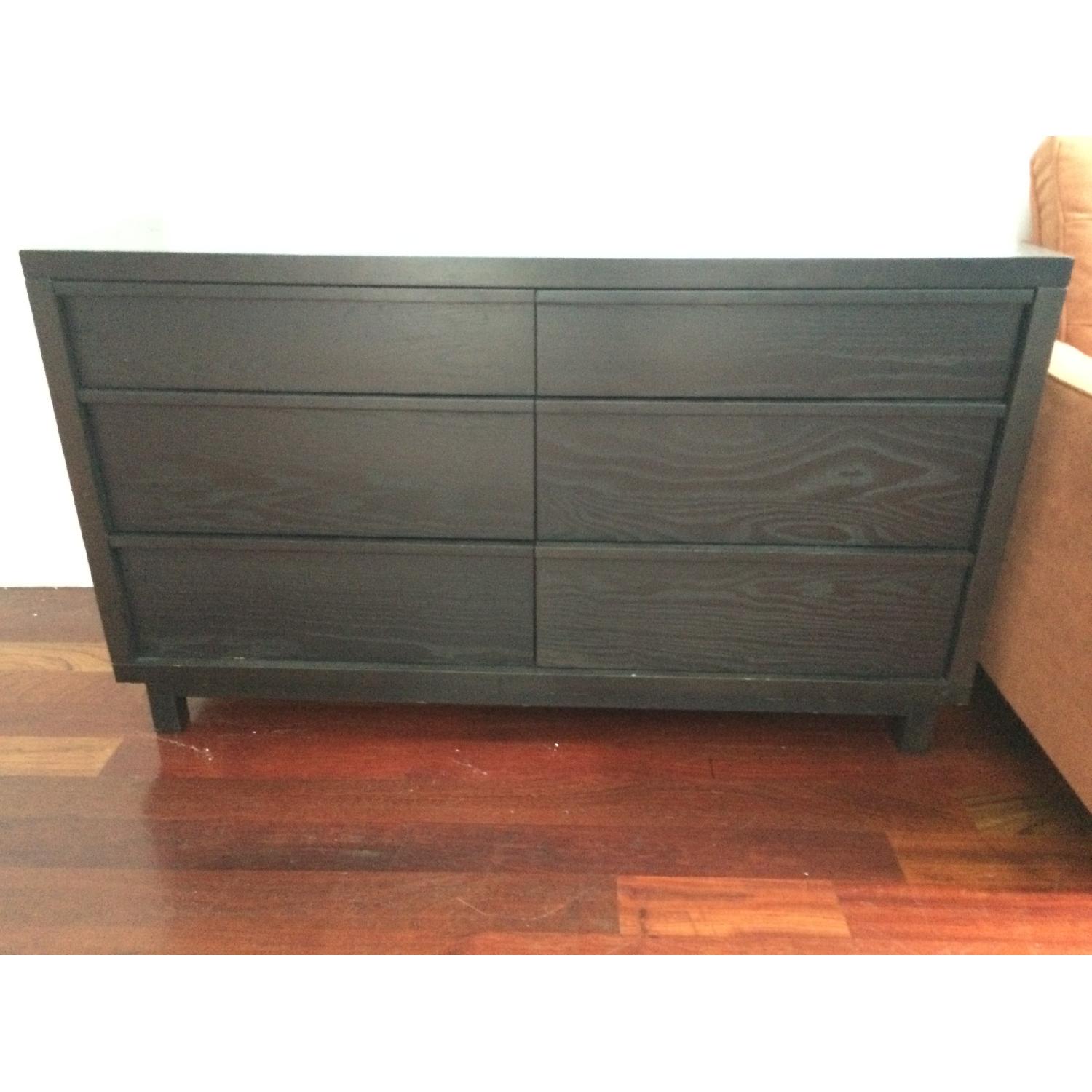 Crate & Barrel Ledge 6Drawer Dresser AptDeco