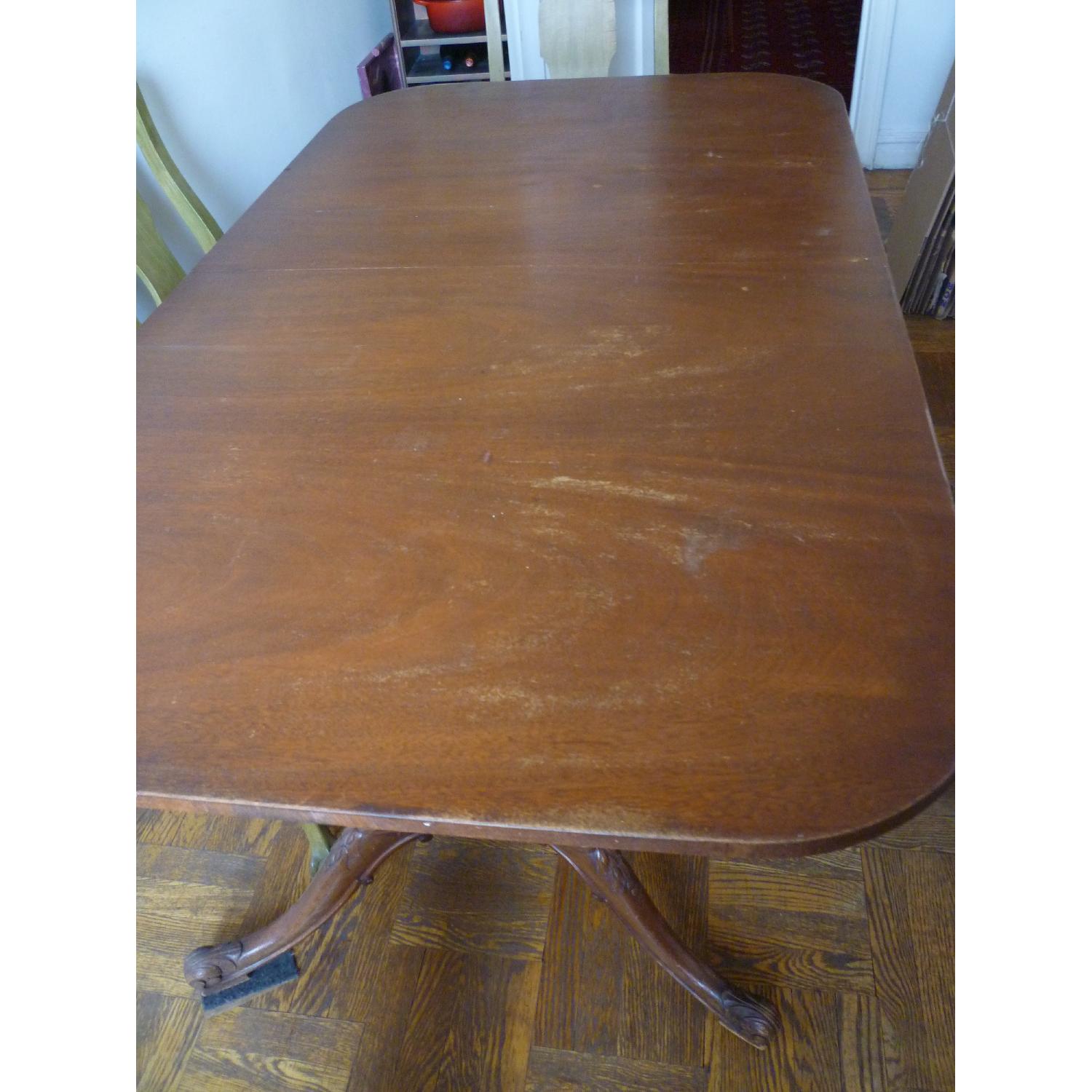 Georgian Dining Table w/ 4 Chairs - image-2