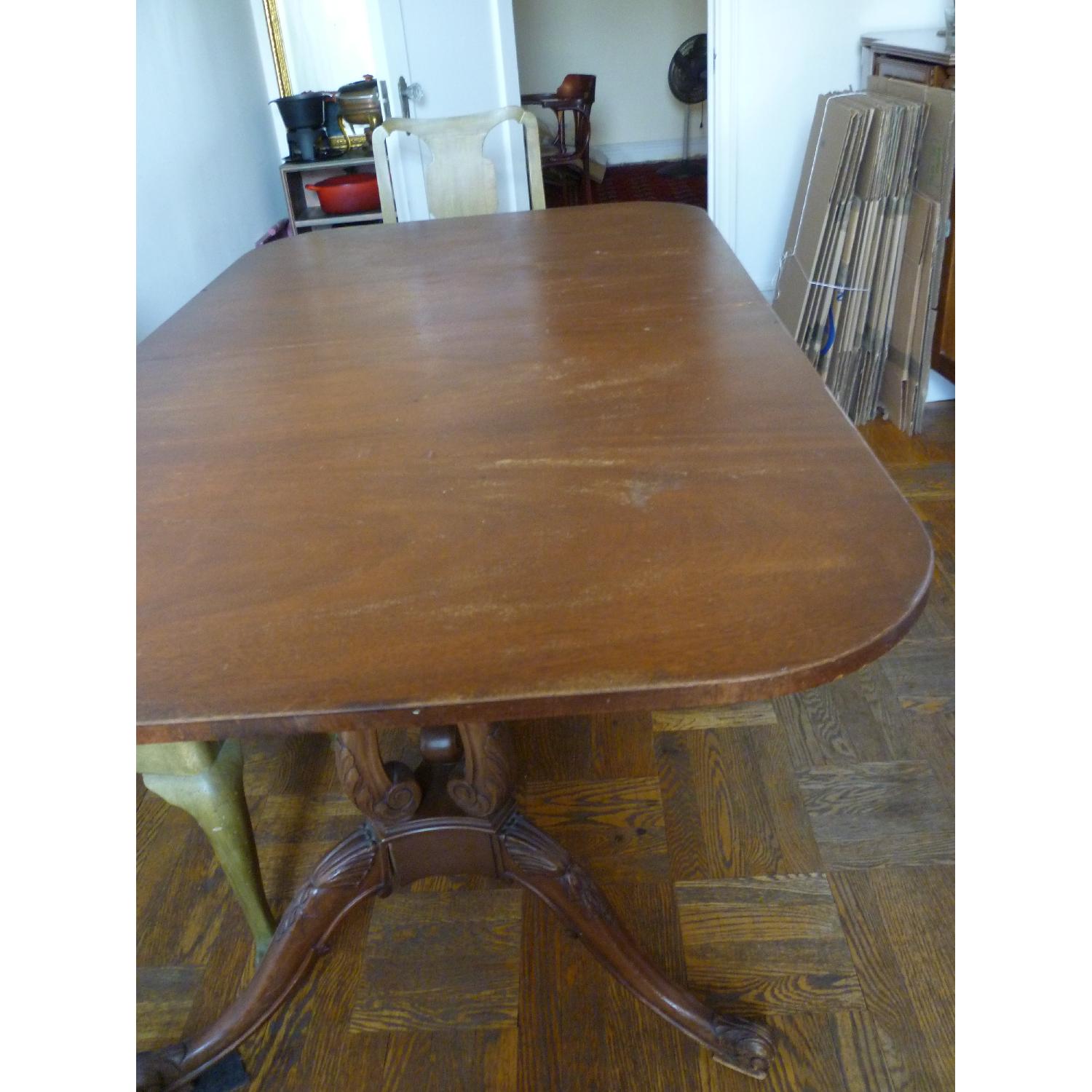 Georgian Dining Table w/ 4 Chairs - image-3