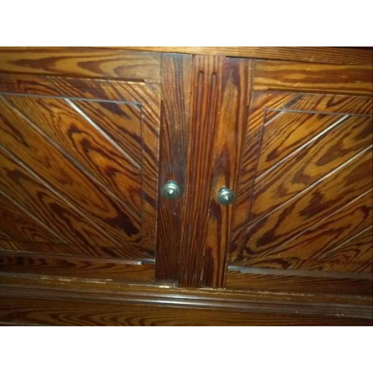 Marble Topped Antique Vanity AptDeco