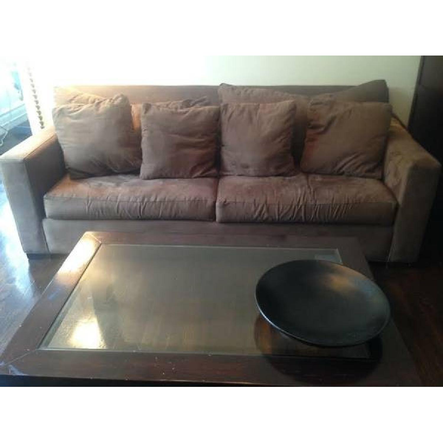 Crate & Barrel Axis II Queen Sleeper Sofa - image-1