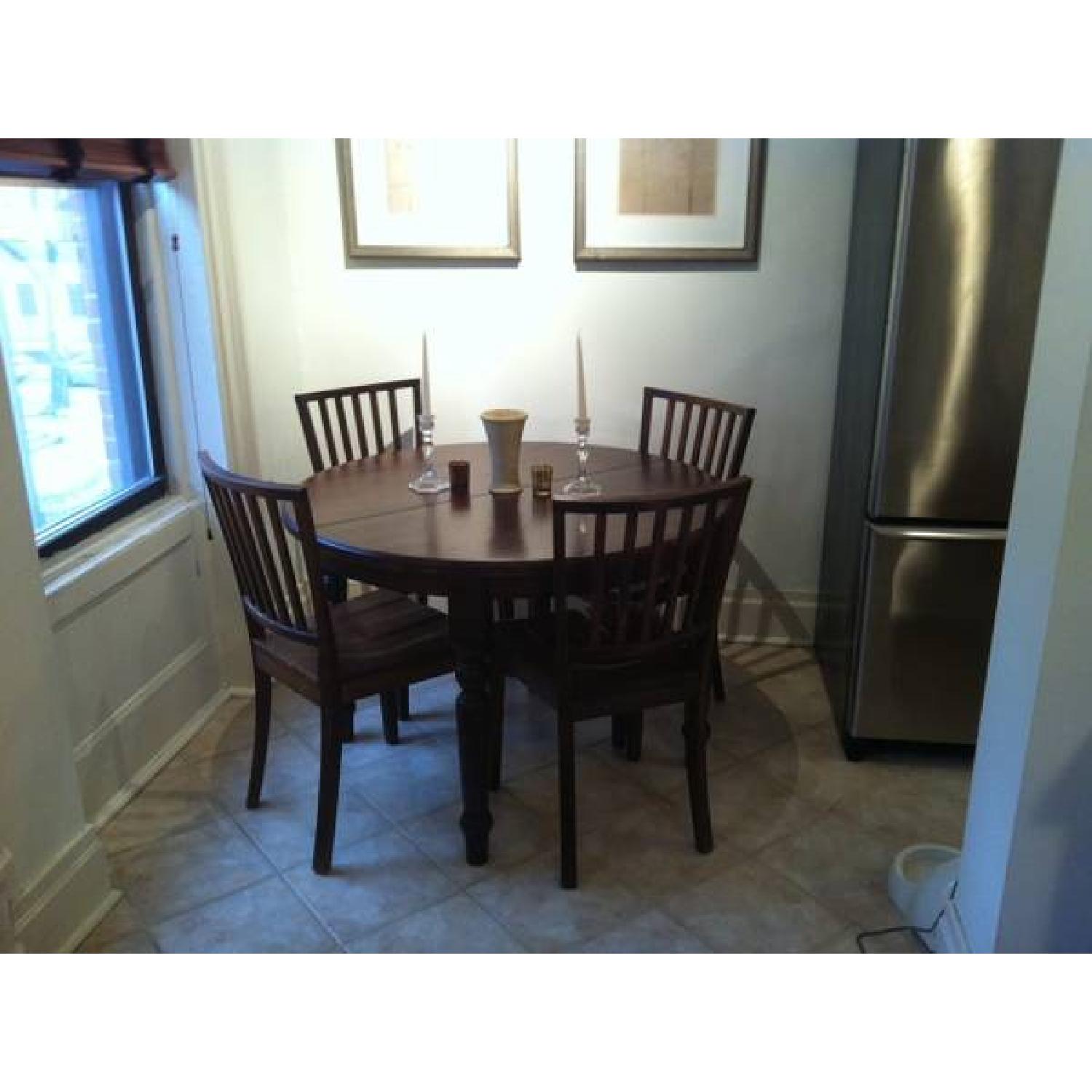 Pottery Barn Dining Table w/ 4 Chairs - image-1