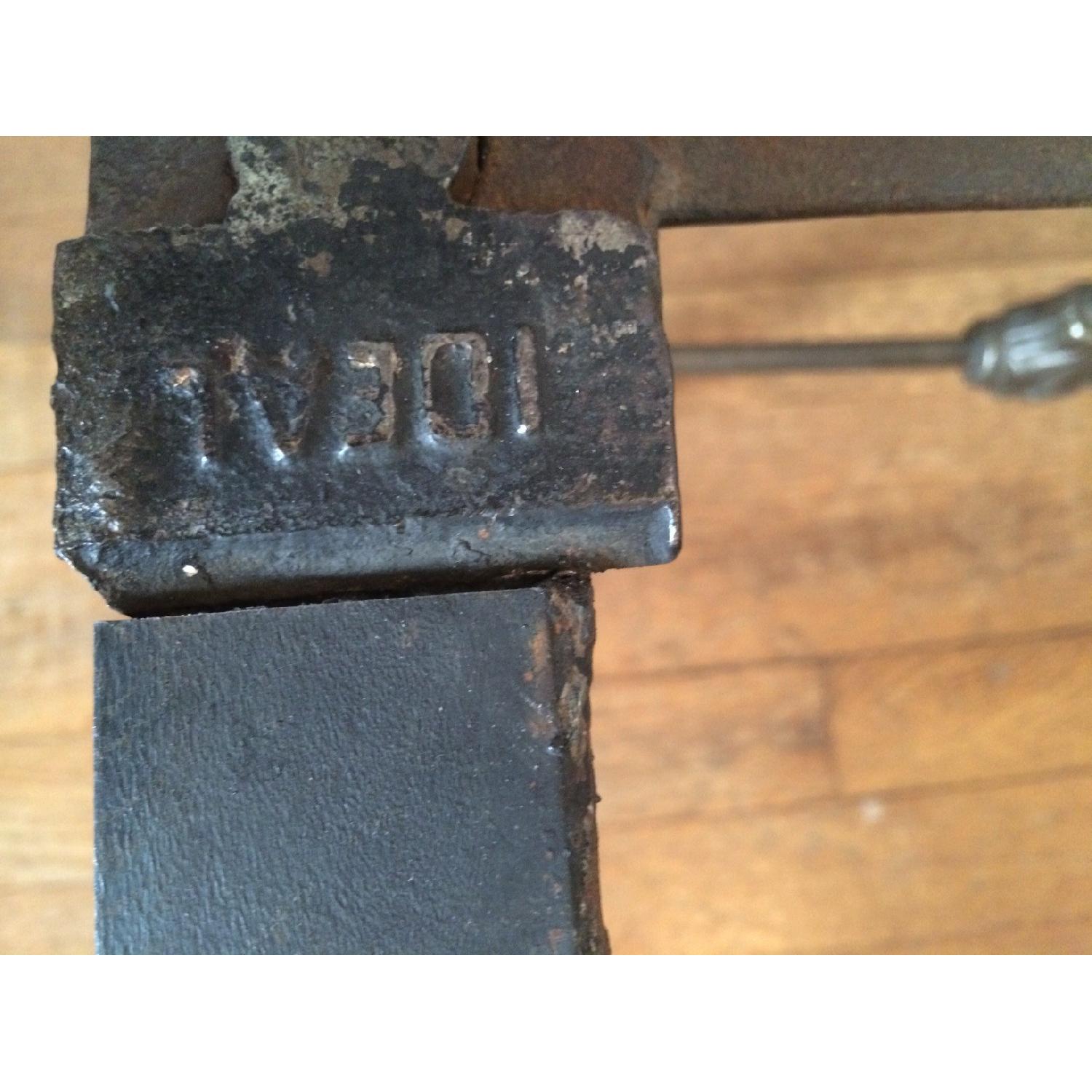 IDEAL Antique Wrought Iron Queen Bed Frame - image-7