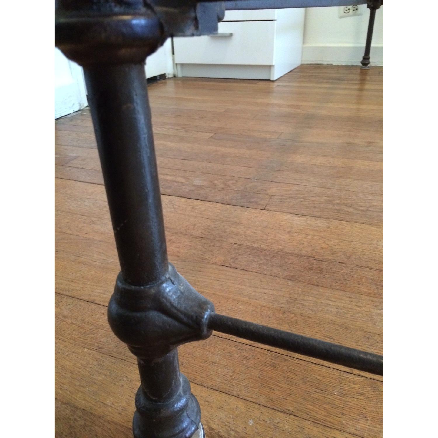 IDEAL Antique Wrought Iron Queen Bed Frame - image-10