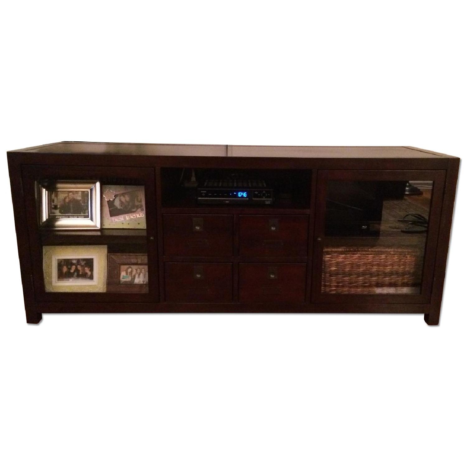 Pottery Barn Rhys Media Stand AptDeco