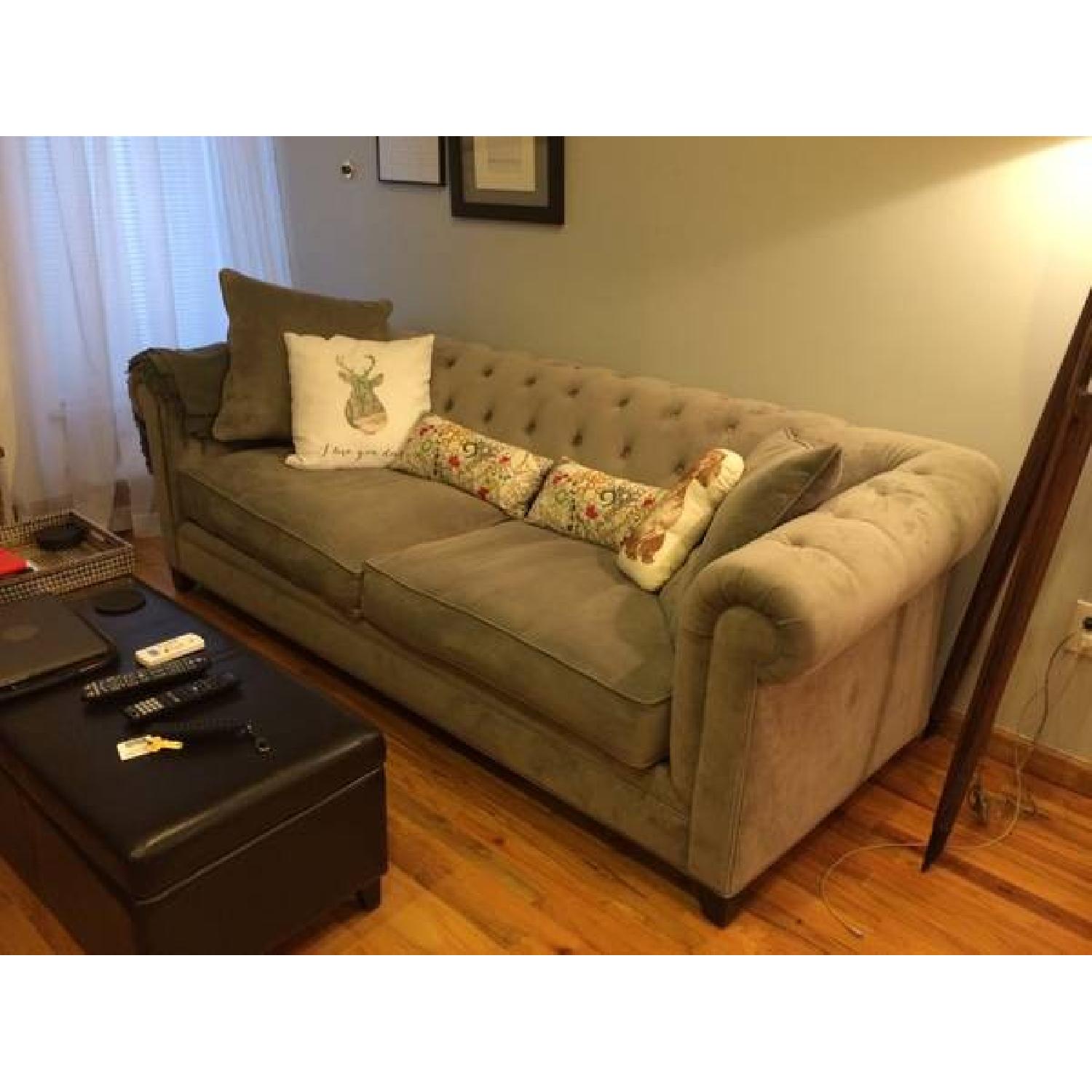 Diamond Tufted Sofa - image-2