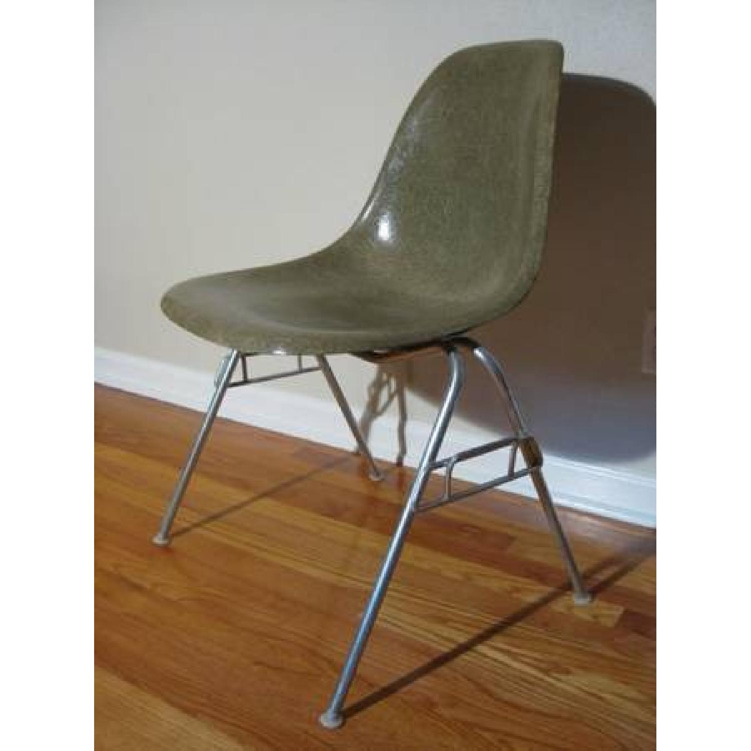 Grey Eames Shell Chairs - image-2