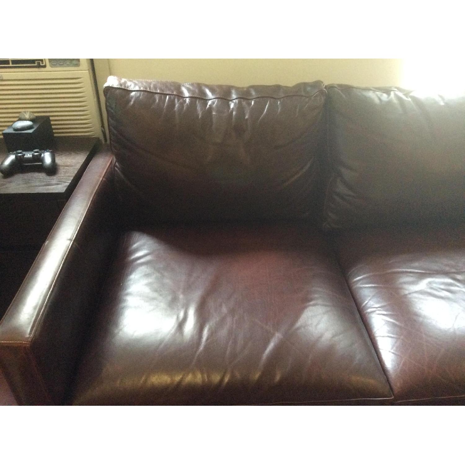 Room & Board Leather Sectional Sofa - image-3