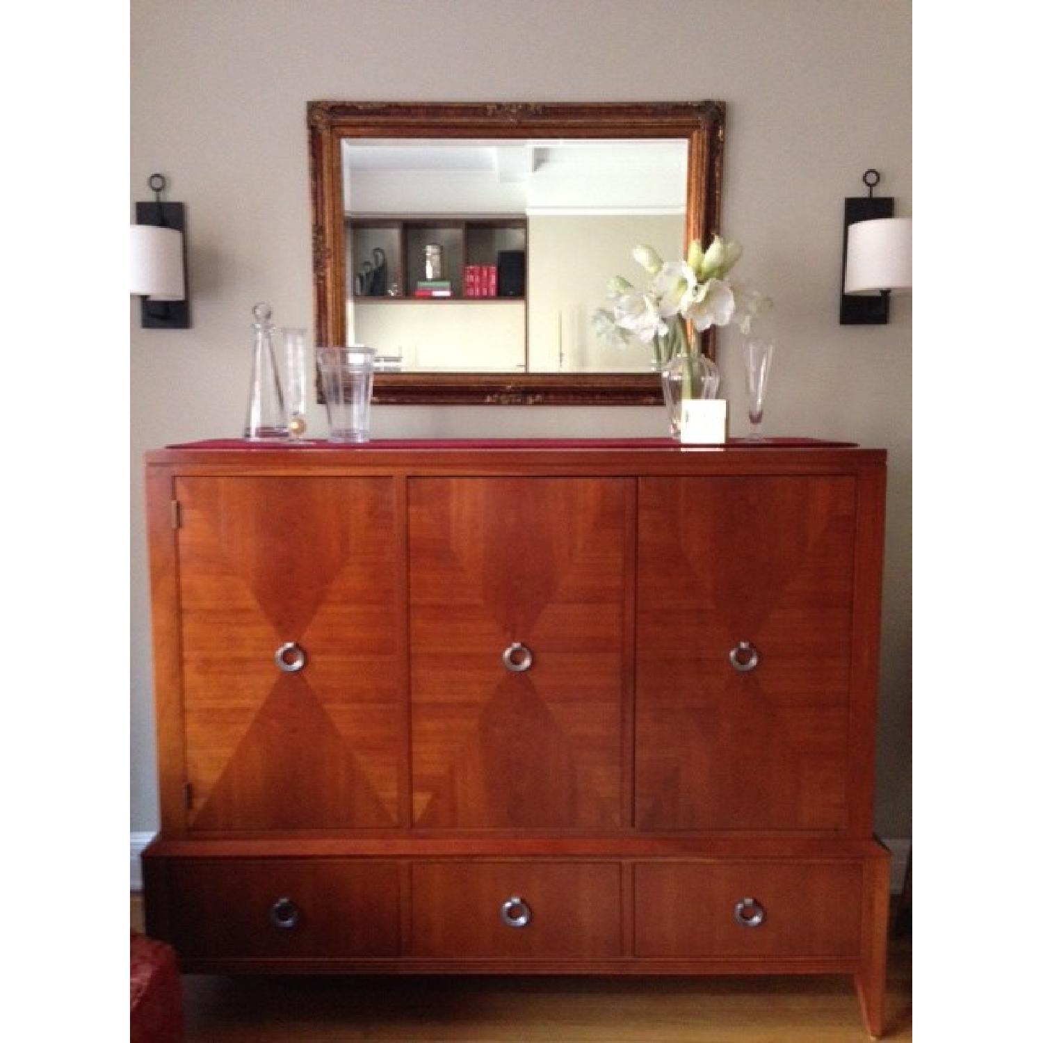 Ethan Allen Medallion Entertainment Center AptDeco