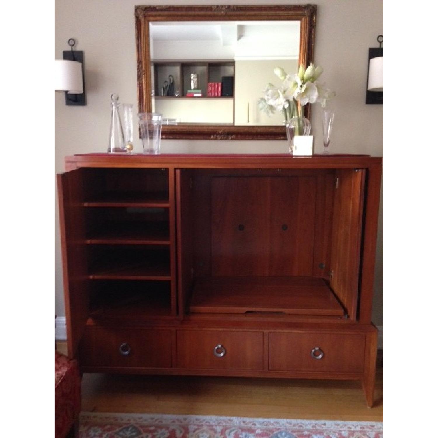 Ethan Allen Medallion Entertainment Center Cabinet - image-3