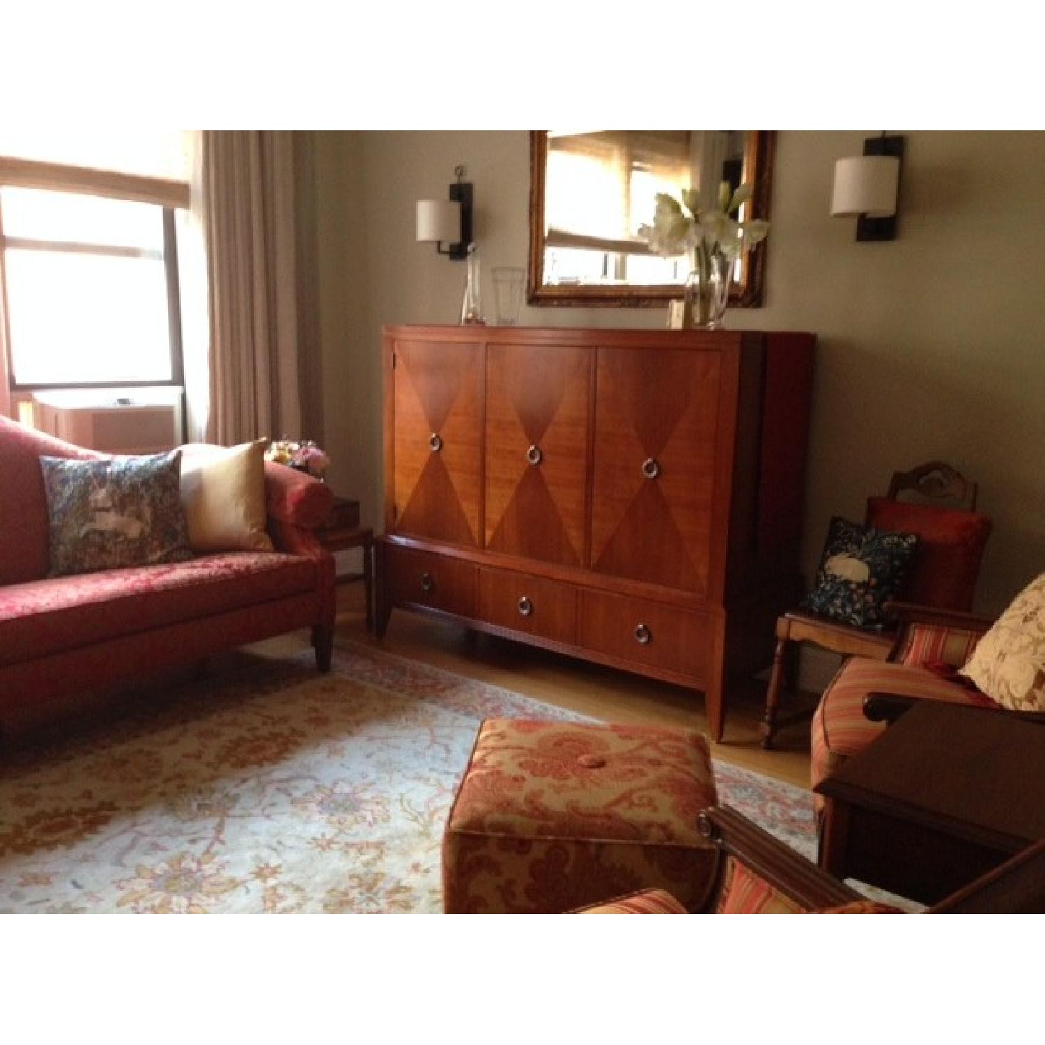 Ethan Allen Medallion Entertainment Center Cabinet - image-4