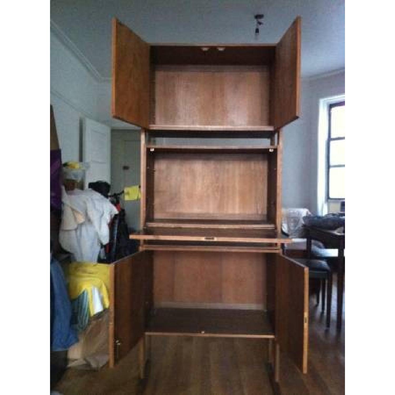 Mid Century Modern Wall Unit - image-1