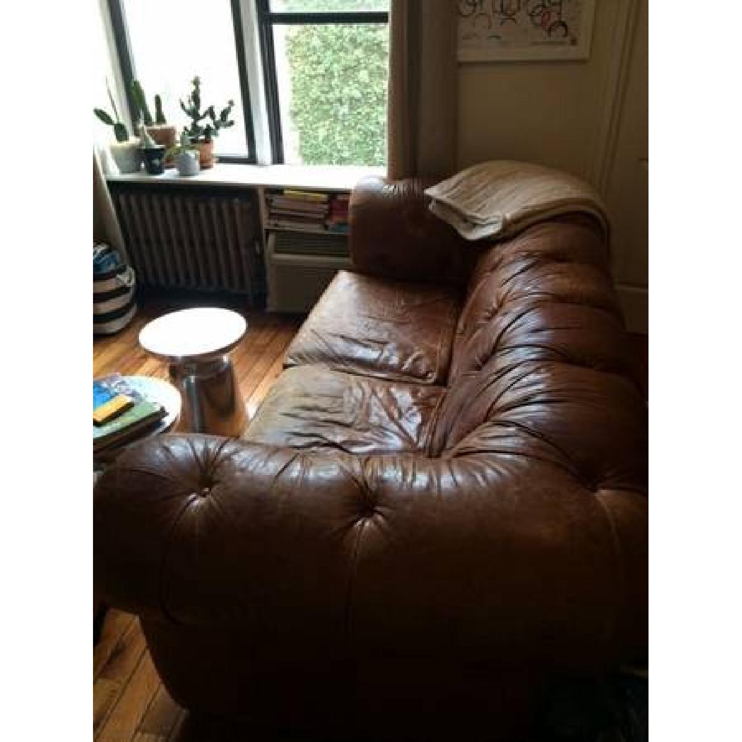 Chesterfield Leather Sofa - image-2