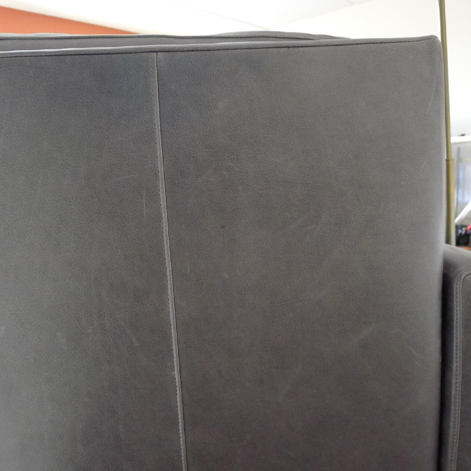 American Leather Swivel Recliner - image-7