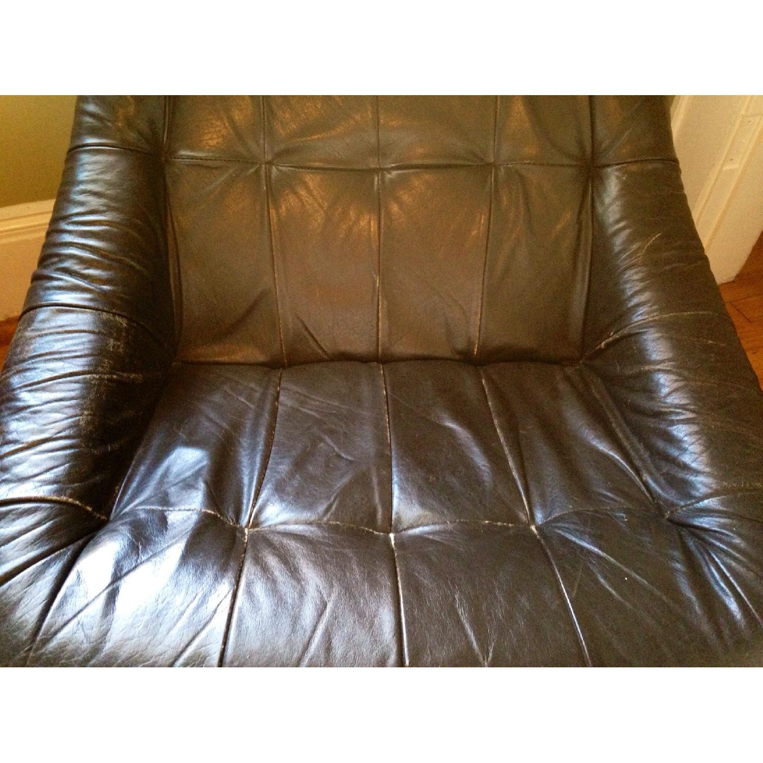 Percival Lafer "Earth Chair" & Ottoman - image-1