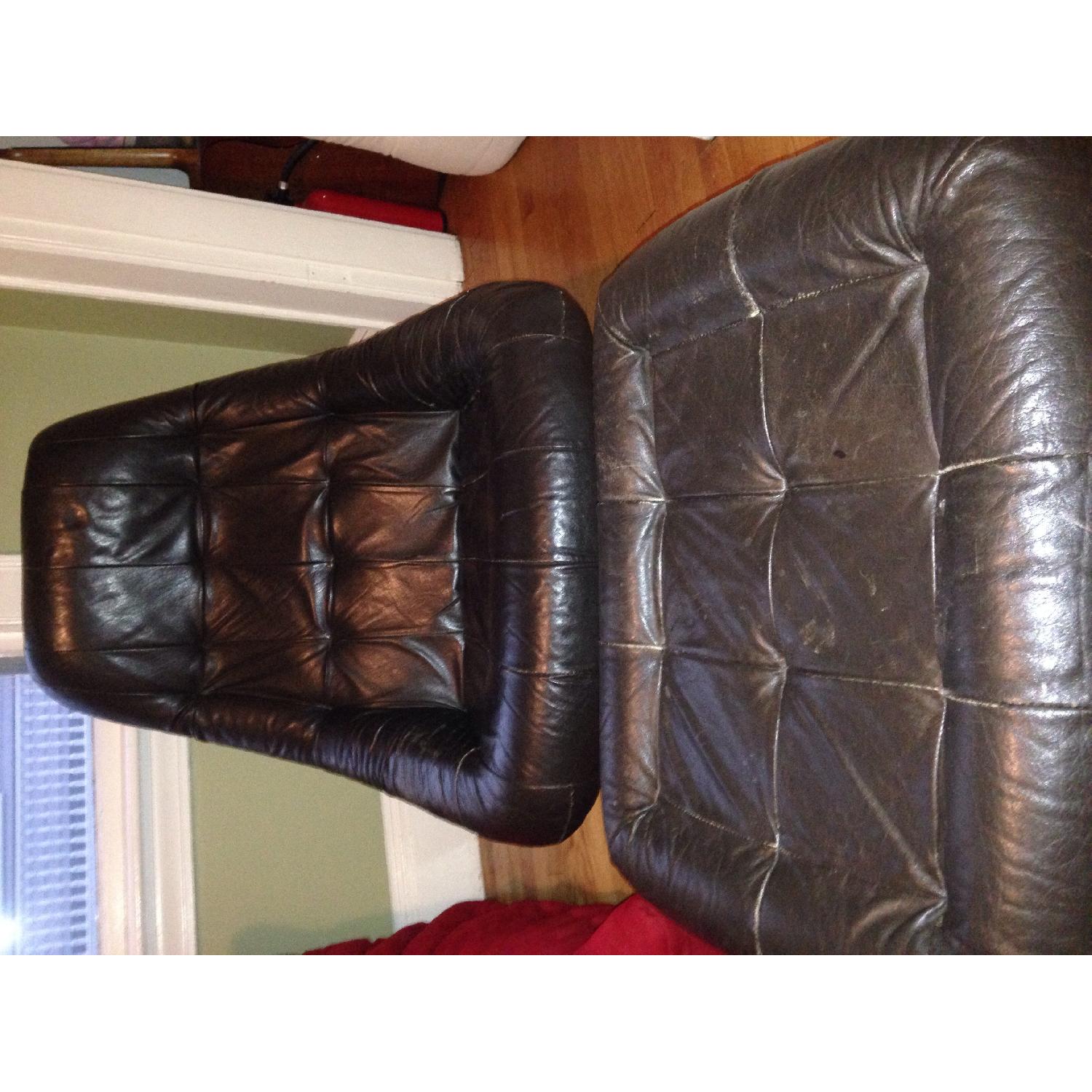 Percival Lafer "Earth Chair" & Ottoman - image-4