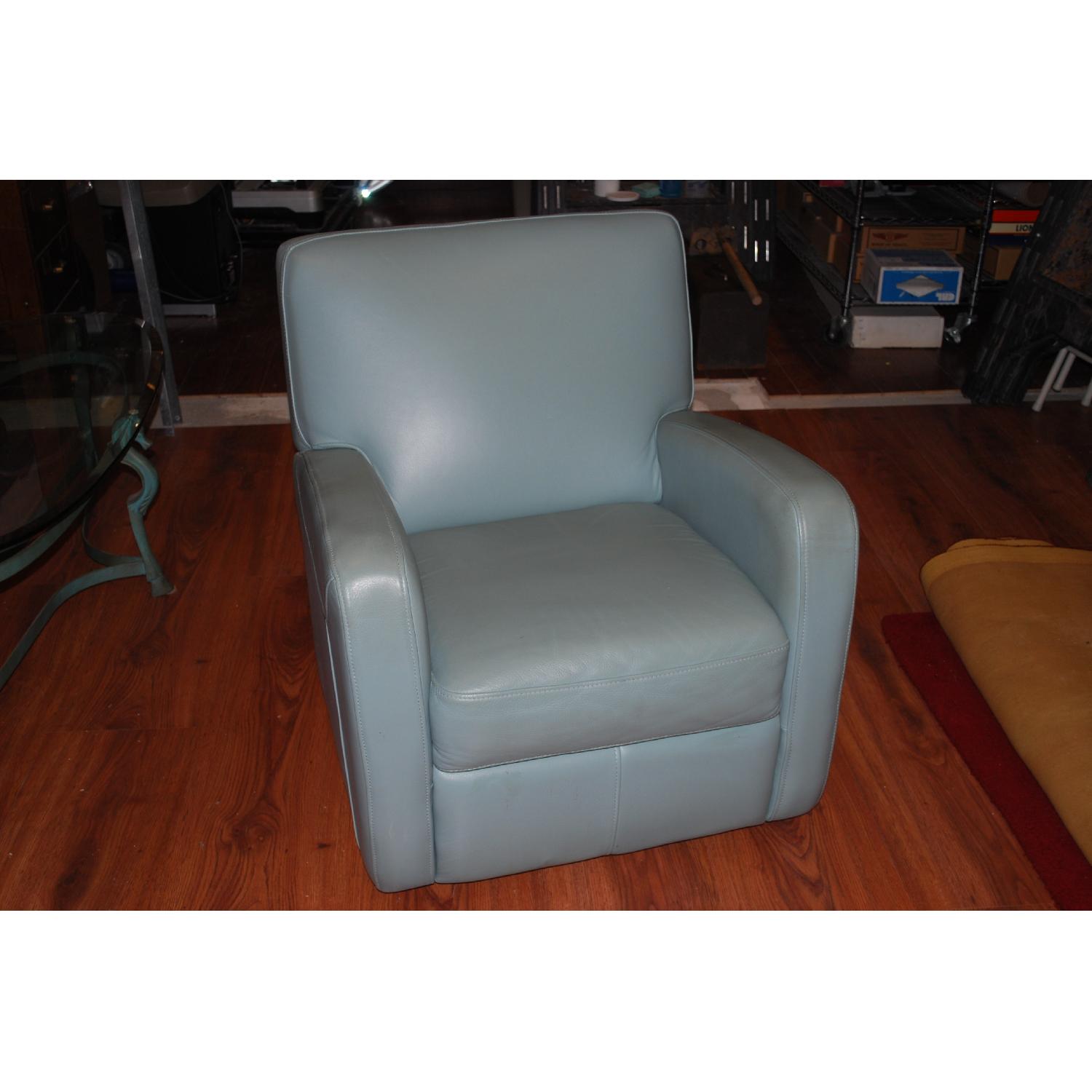 Leather Swivel Chairs - image-1