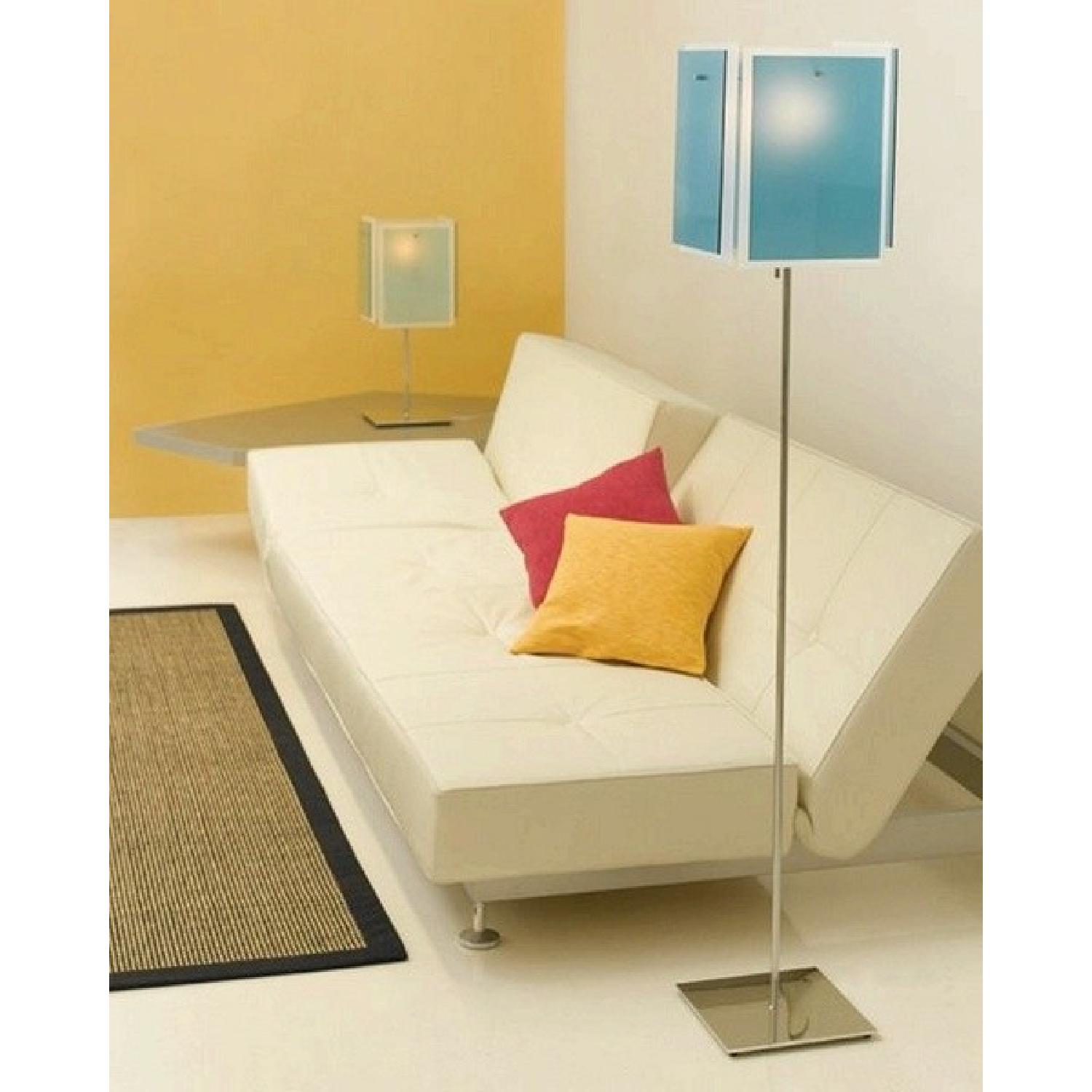 Artemide PETRONILLA Ron Rezek 'pendant light' floor lamp in frosted wh - image-1