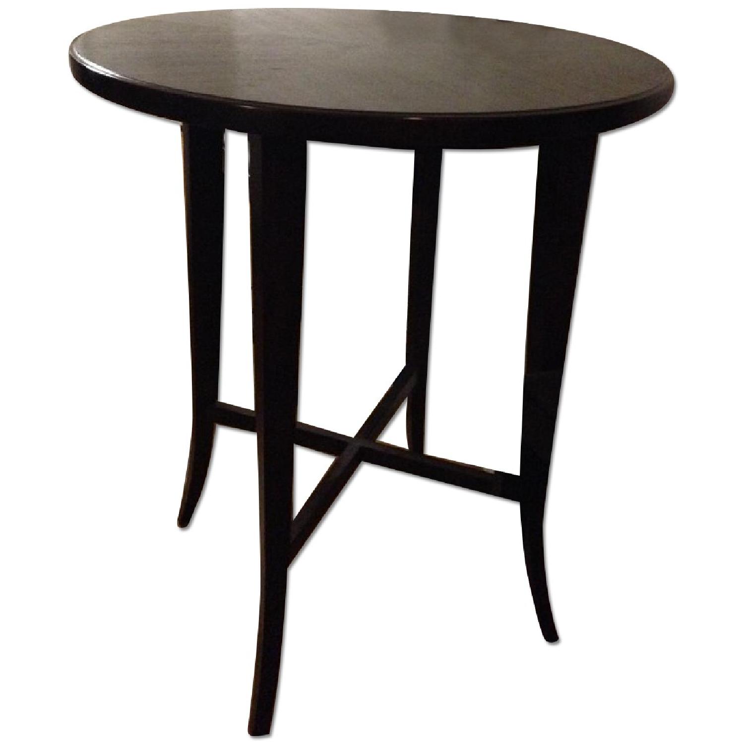 Crate & Barrel Madison High Dining Table w/ 4 BarStools AptDeco