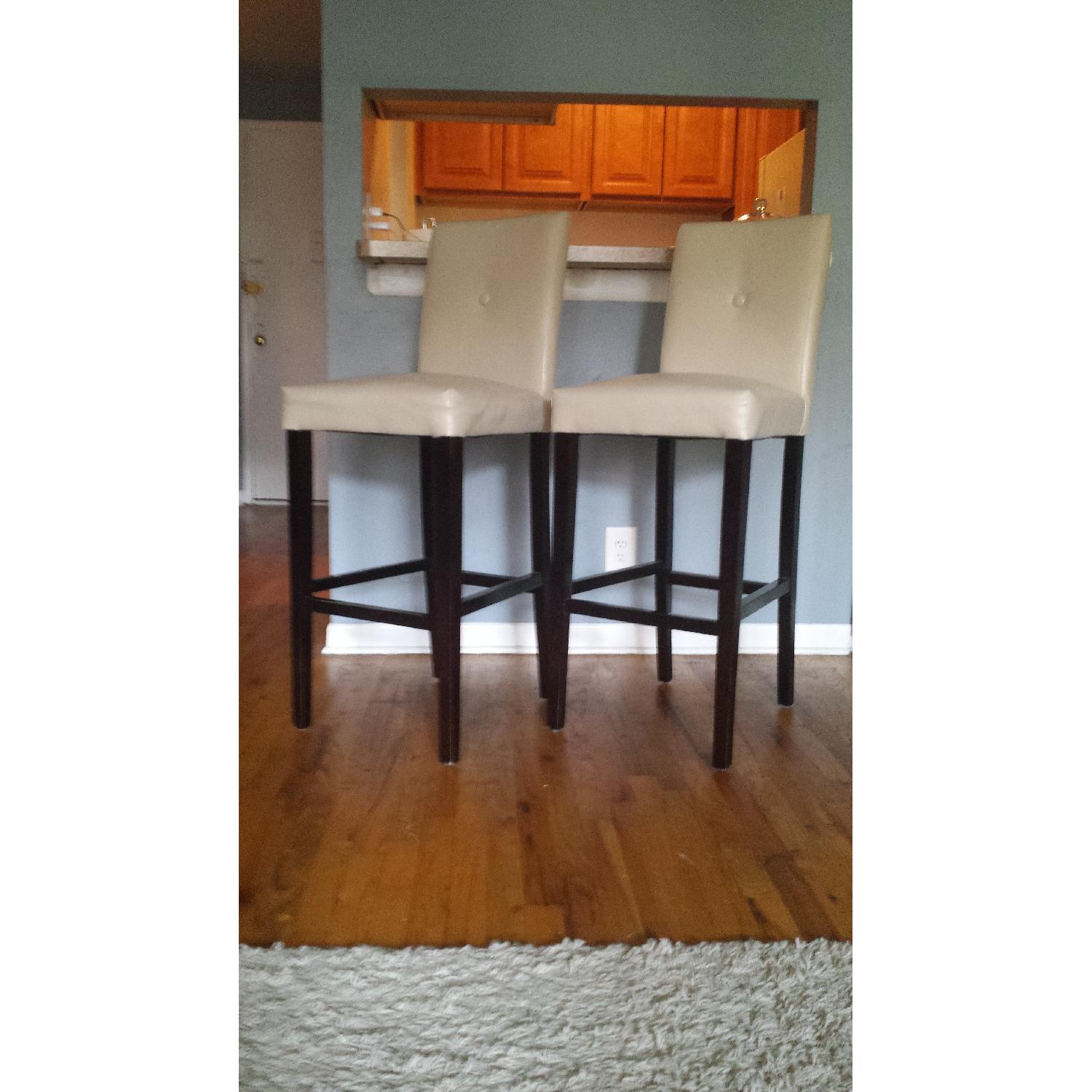 Pier 1 Mason Counter Stools - Set of 2 - image-1
