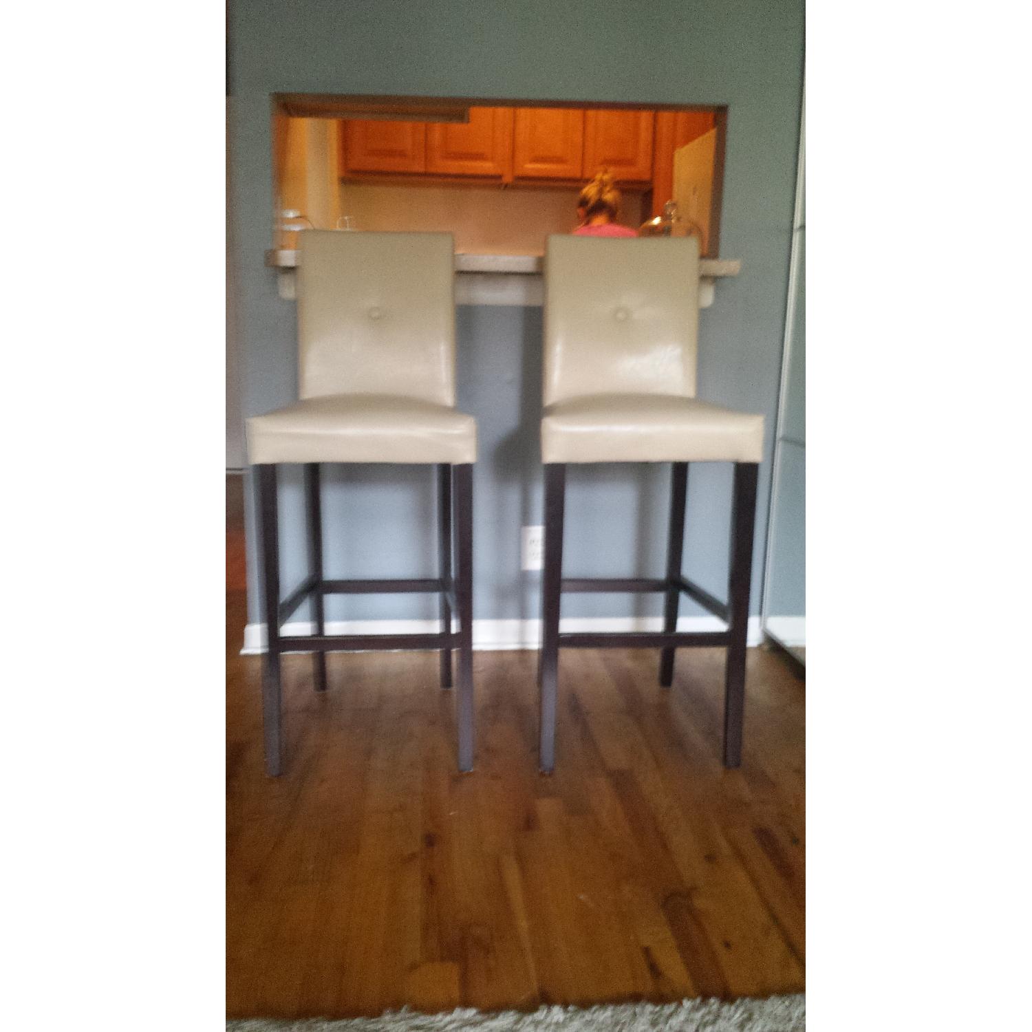 Pier 1 Mason Counter Stools - Set of 2 - image-2