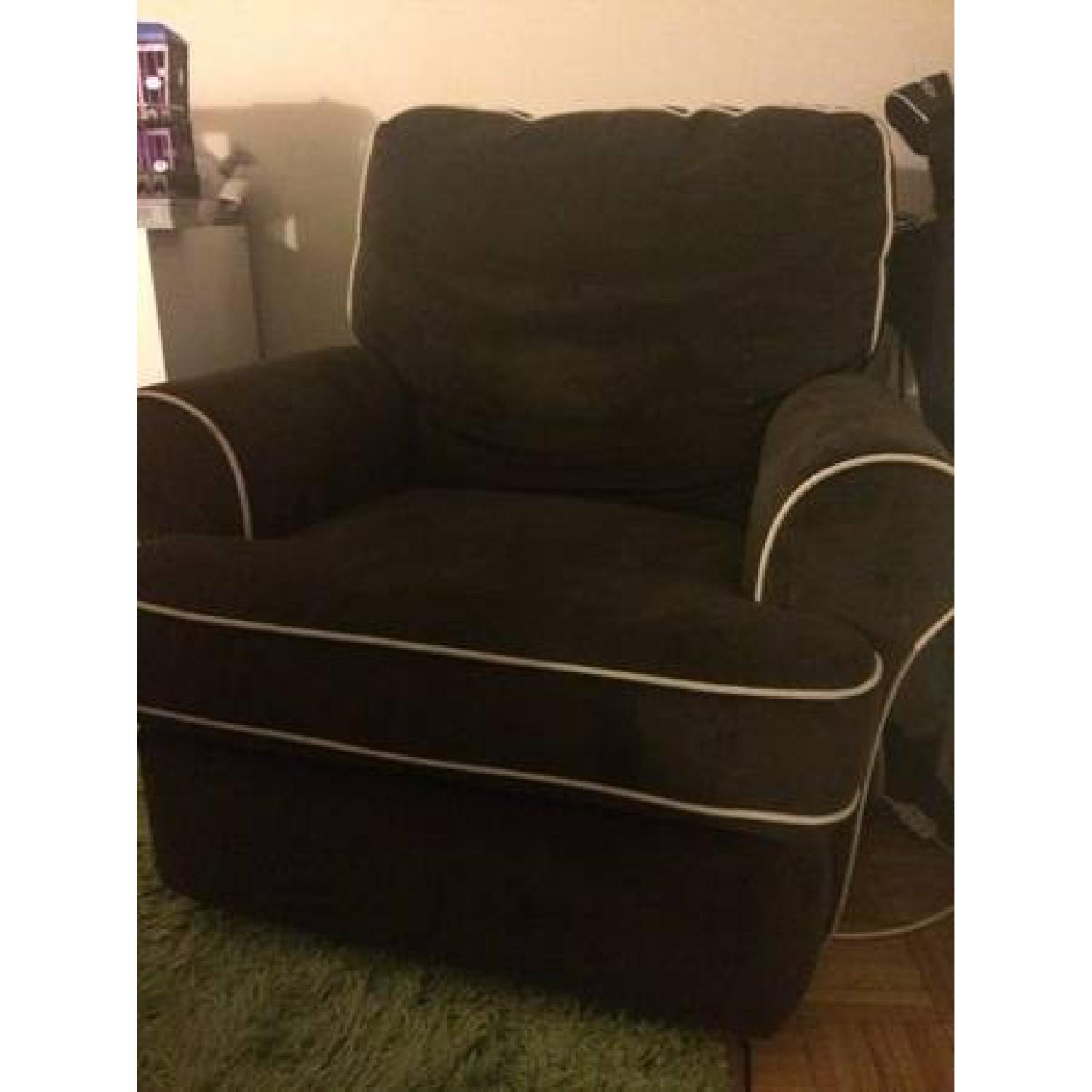 Buy Buy Baby Chocolate Brown Reclining Glider - image-1