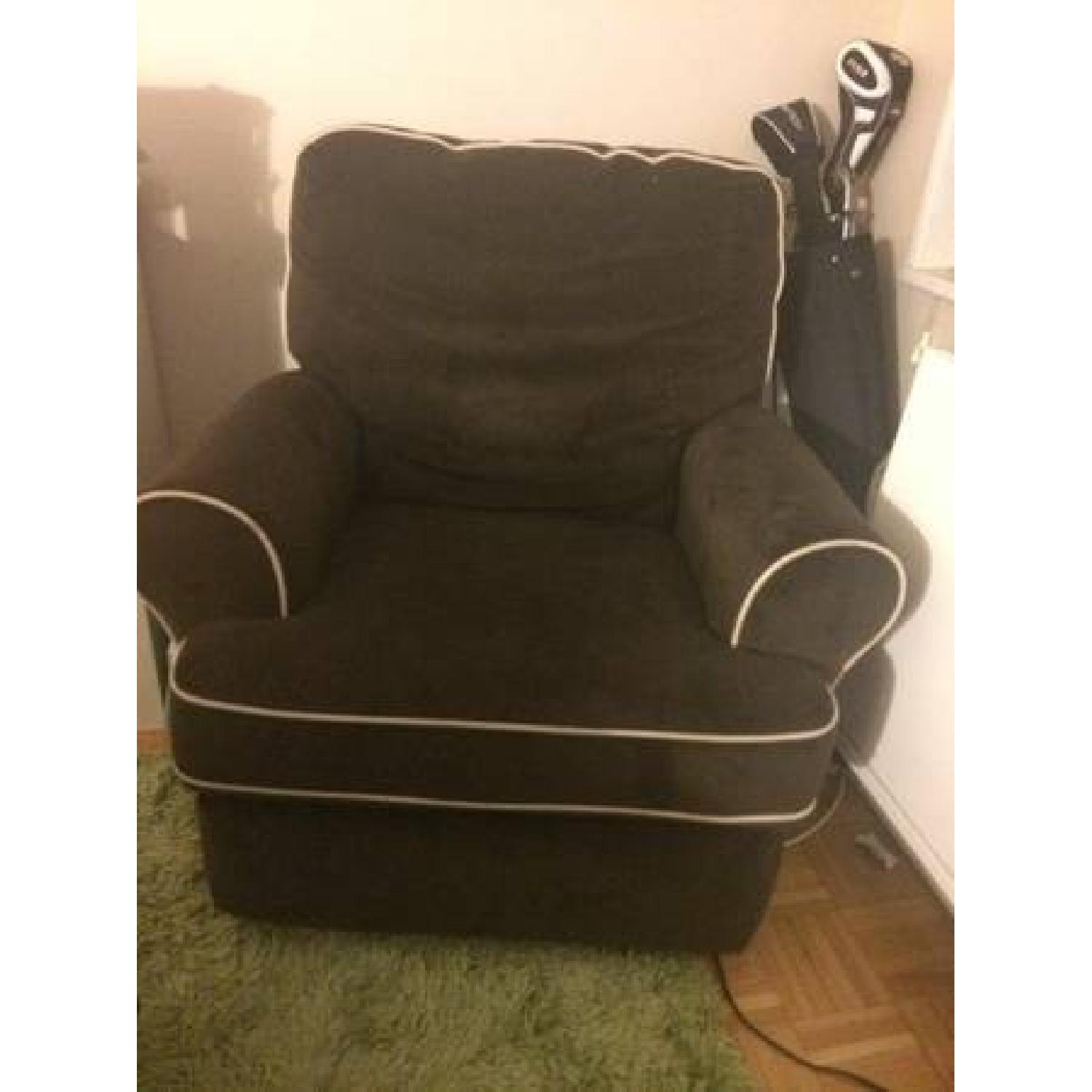 Buy Buy Baby Chocolate Brown Reclining Glider - image-2