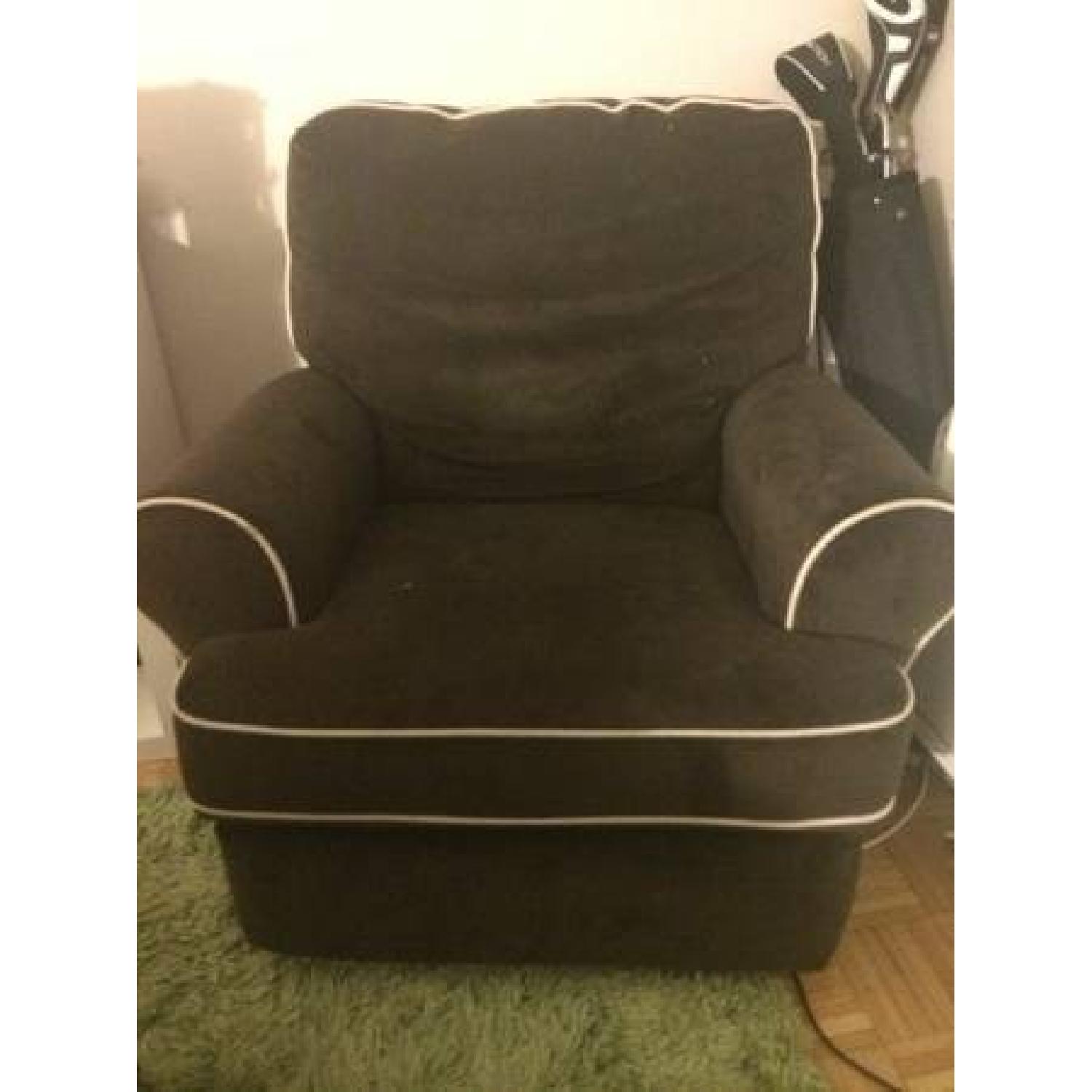 Buy Buy Baby Chocolate Brown Reclining Glider - image-3