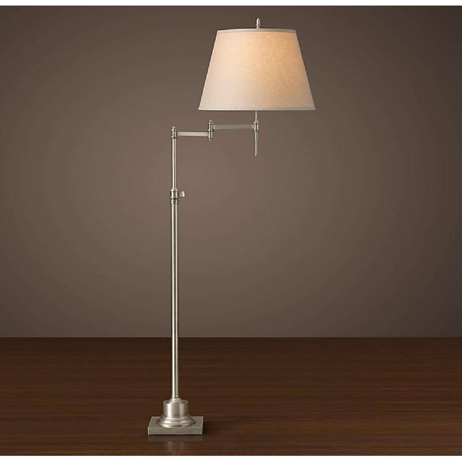 Restoration Hardware Library Swing Arm Floor lamp - image-1