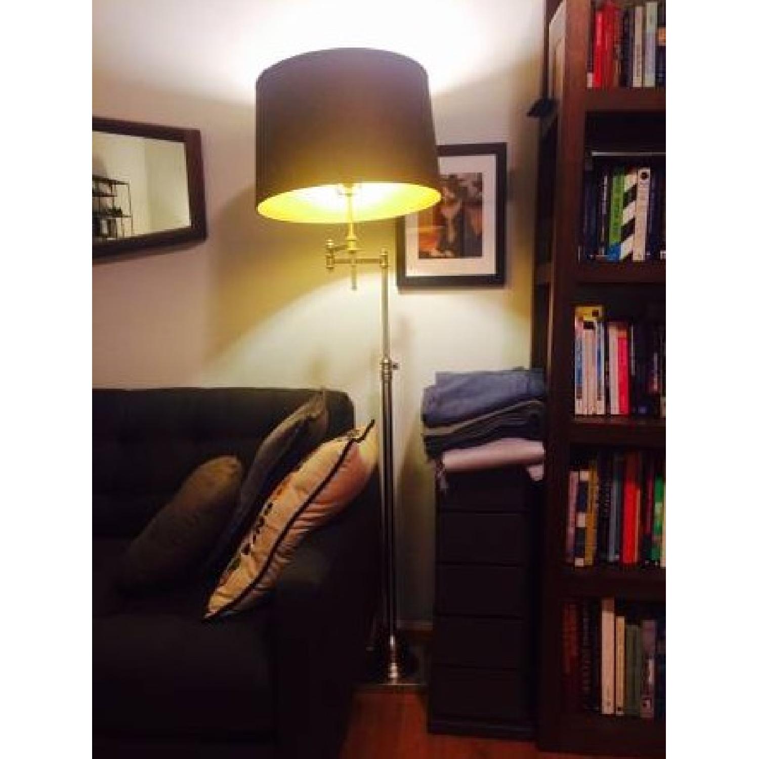Restoration Hardware Library Swing Arm Floor lamp - image-2