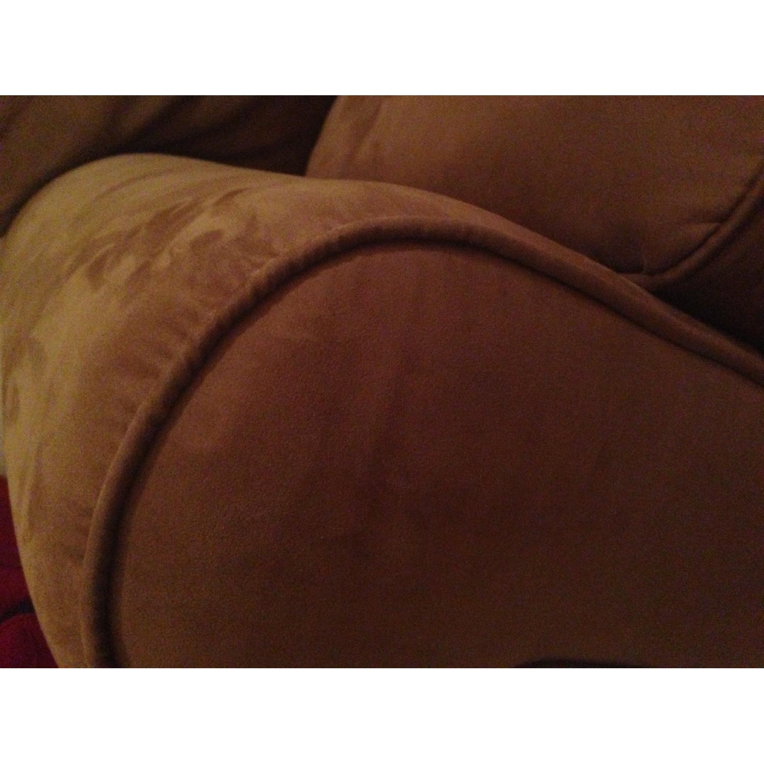 Faux Suede Couch - image-3