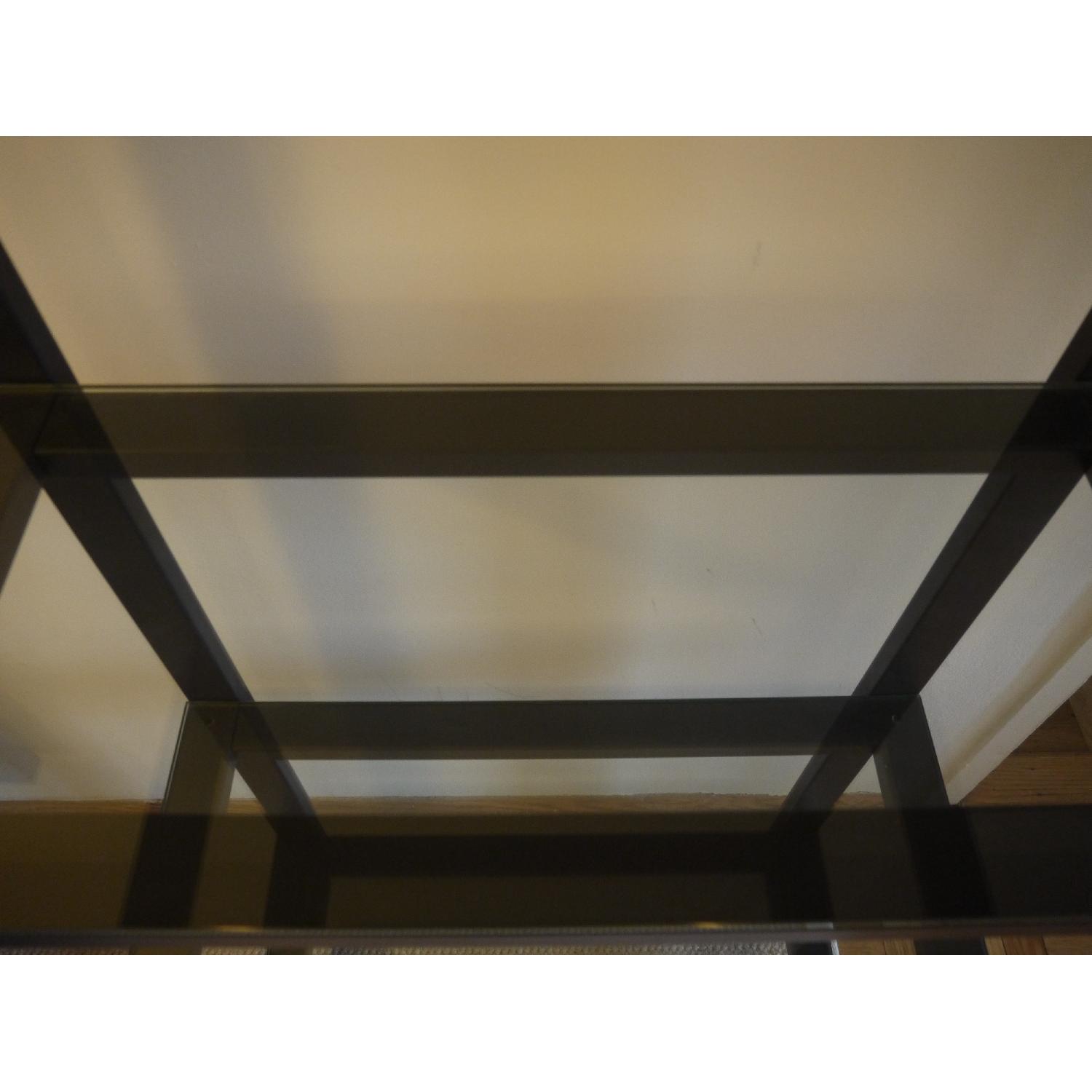 Crate & Barrel Pilsen Graphite Bookcase - image-1