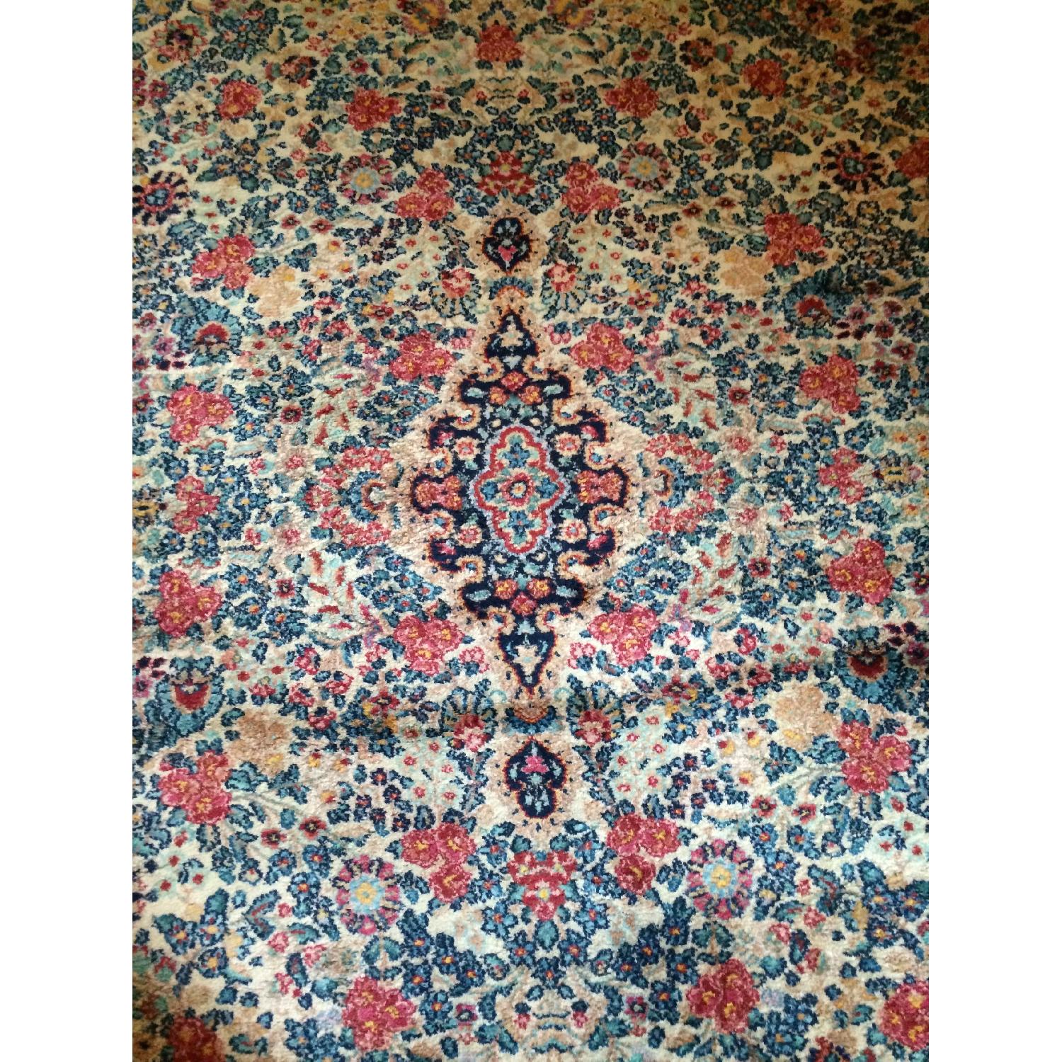 Antique Persian Kashan Rug - image-5