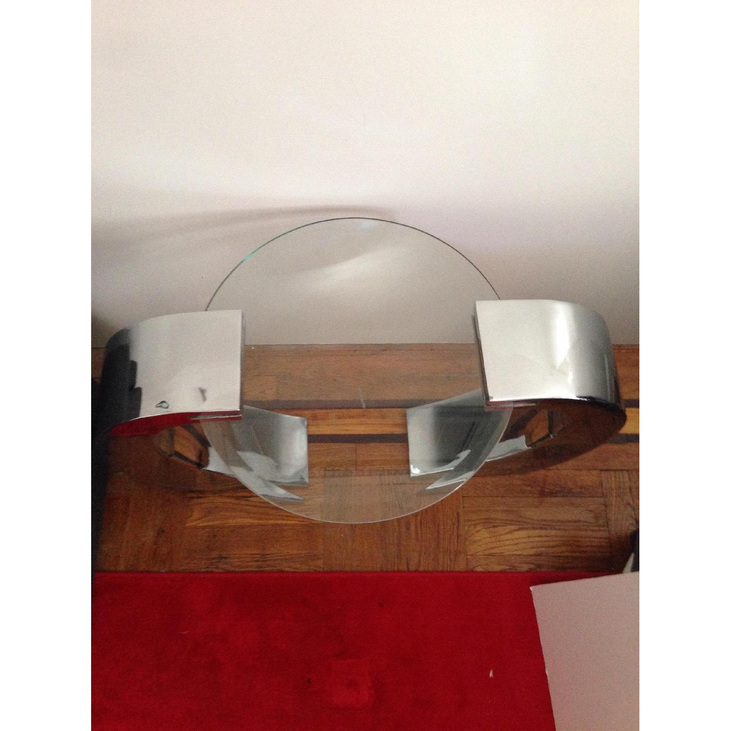 Glass Coffee Table and Side Table Set - image-6