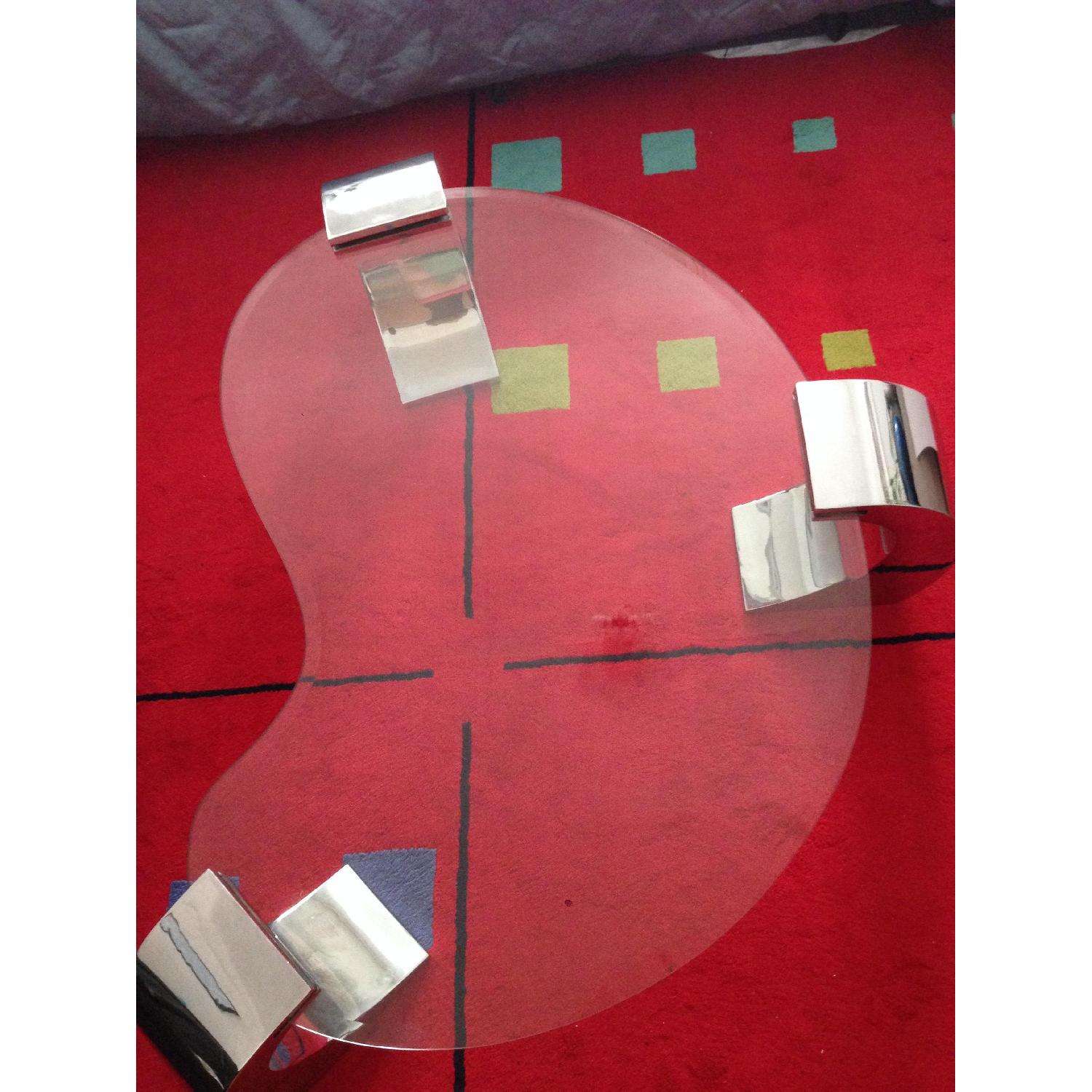 Glass Coffee Table and Side Table Set - image-7