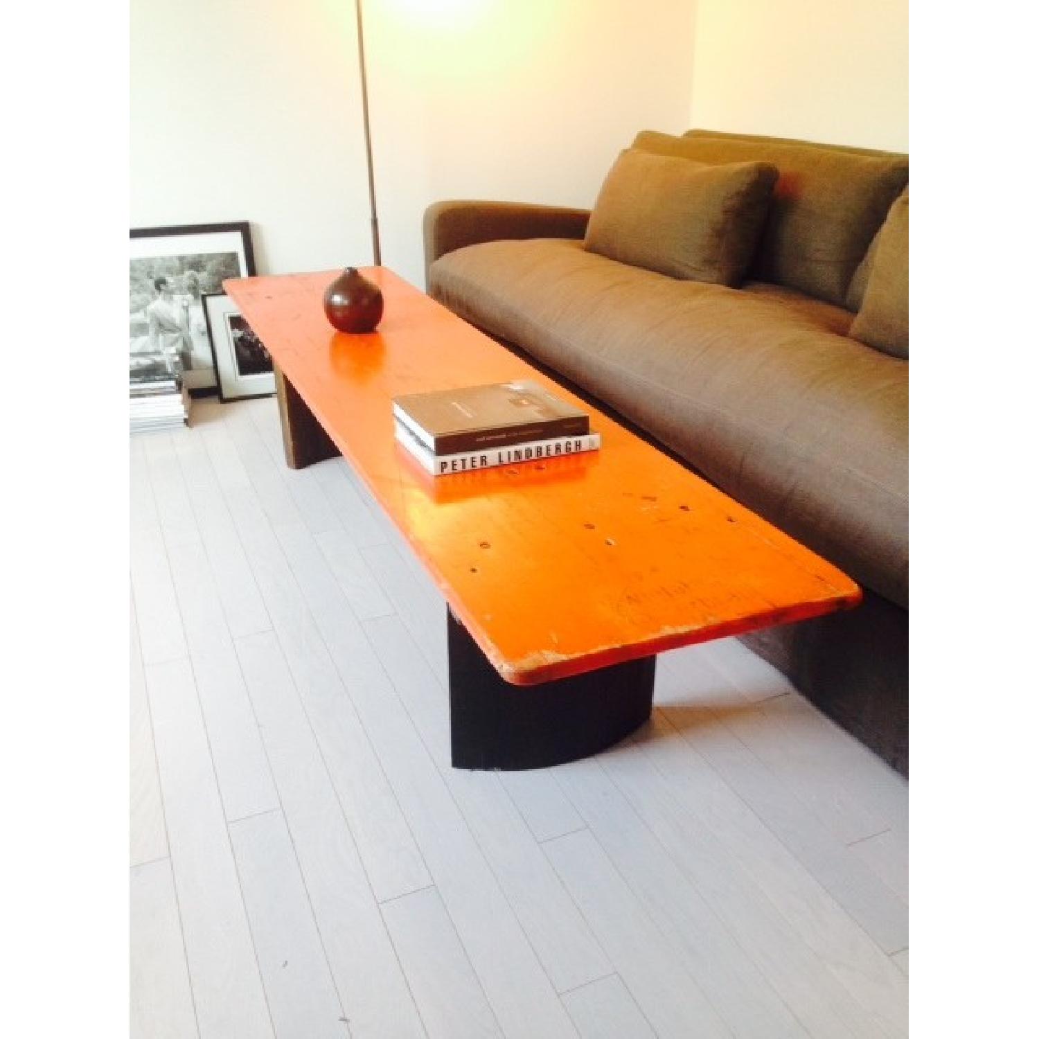 Reclaimed Wood Coffee Table/Bench AptDeco