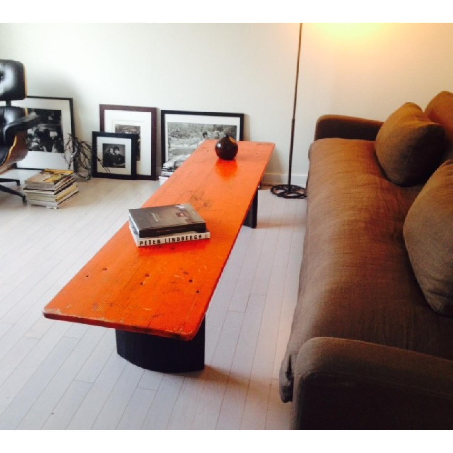 Reclaimed Wood Coffee Table/Bench AptDeco